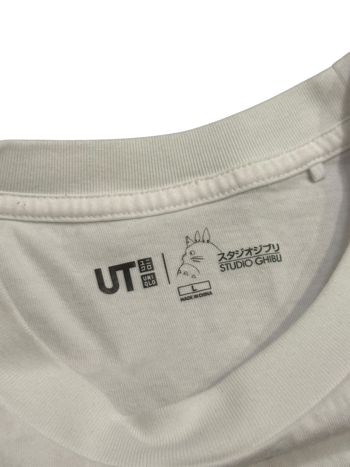 Uniqlo Uniqlo x Studio Ghibli My Neighbor TOTORO Soot Spriteshirt Size US L / EU 52-54 / 3 - 3 Thumbnail