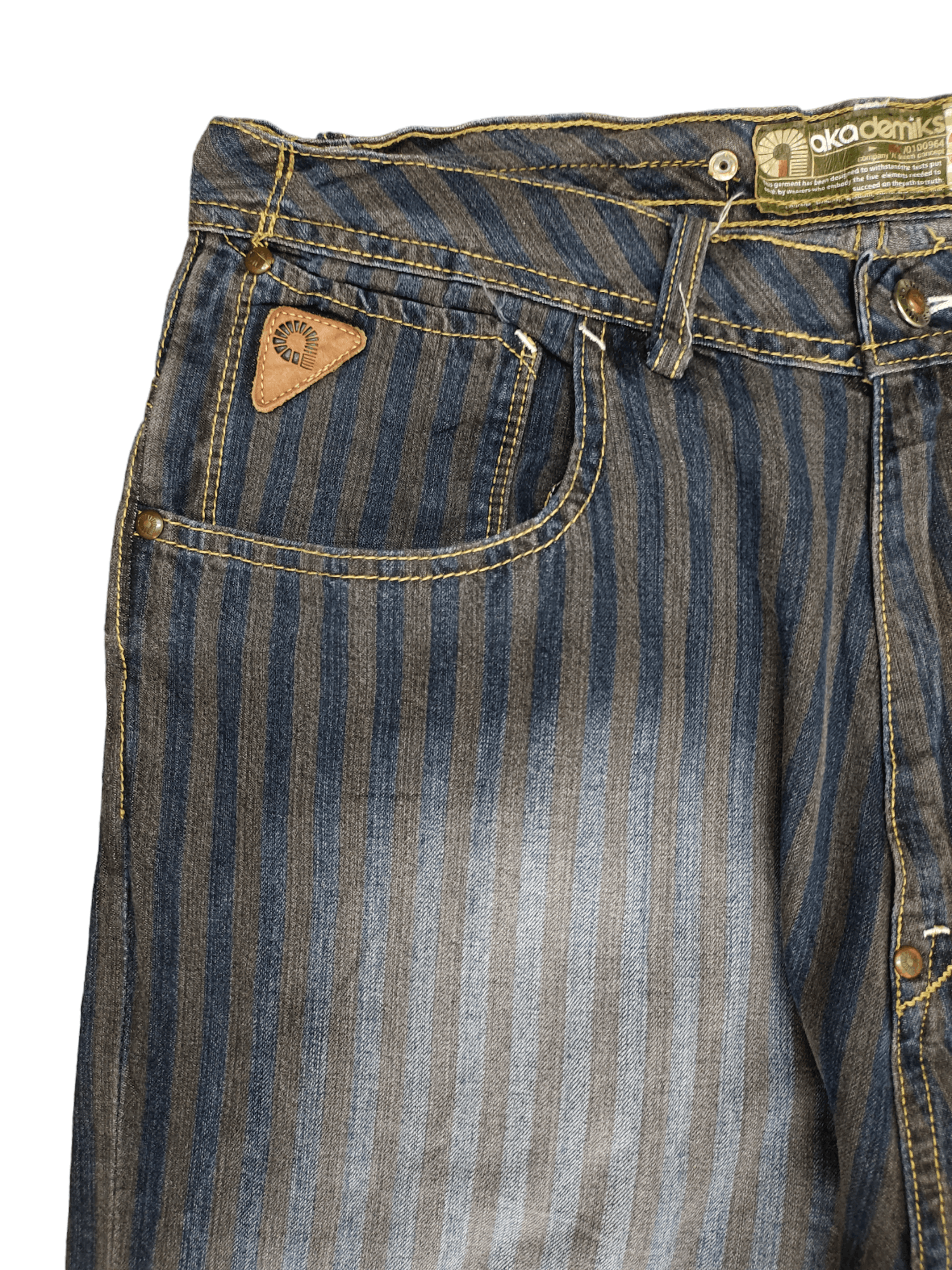 Akademiks Baggy Jeans Akedamiks Denim Wide Leg Y2k Jnco Streetwear Size US 34 / EU 50 - 12 Thumbnail
