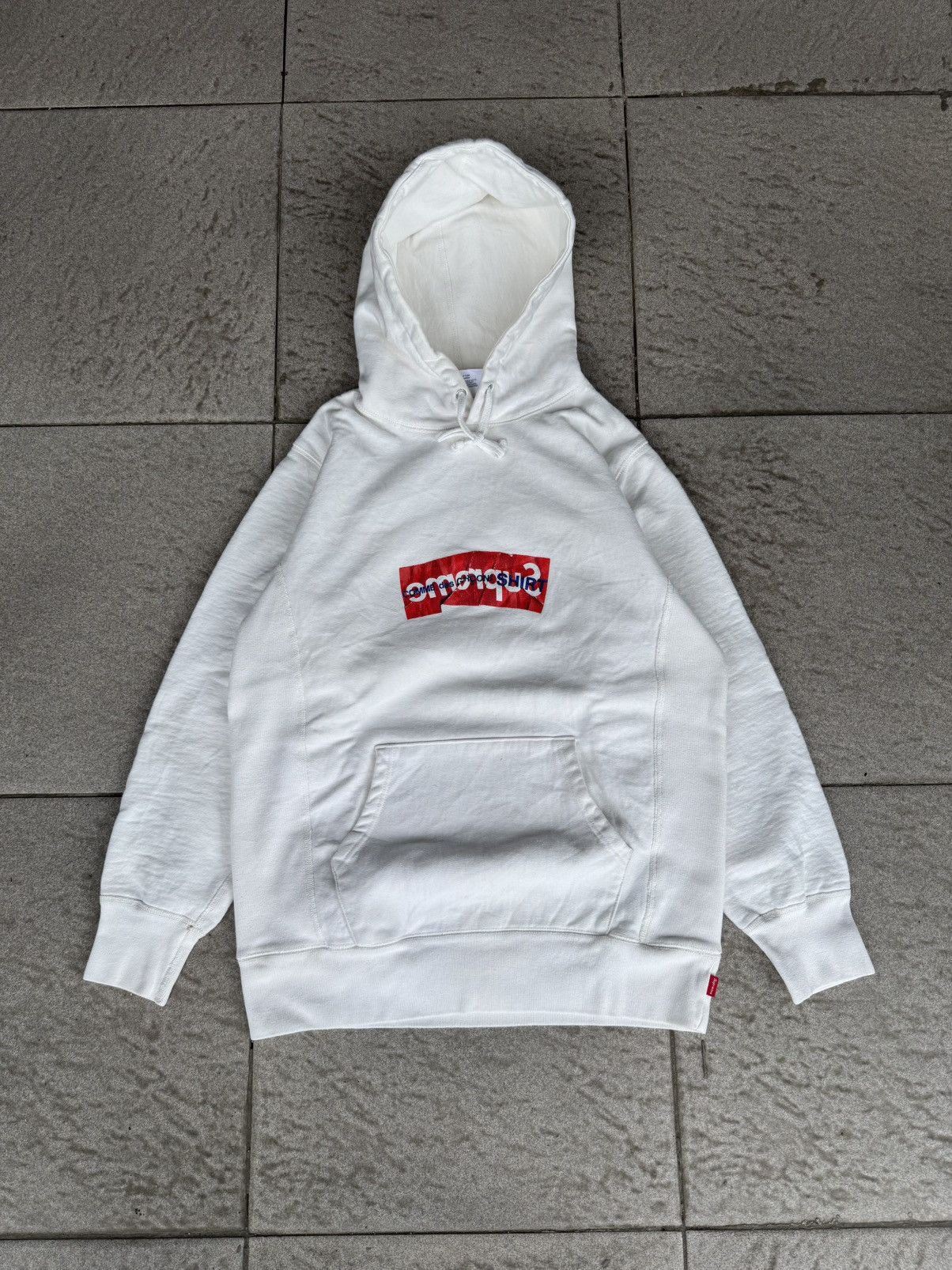 Supreme Comme Des Garcons SHIRT Box Logo Hooded Sweatshirt