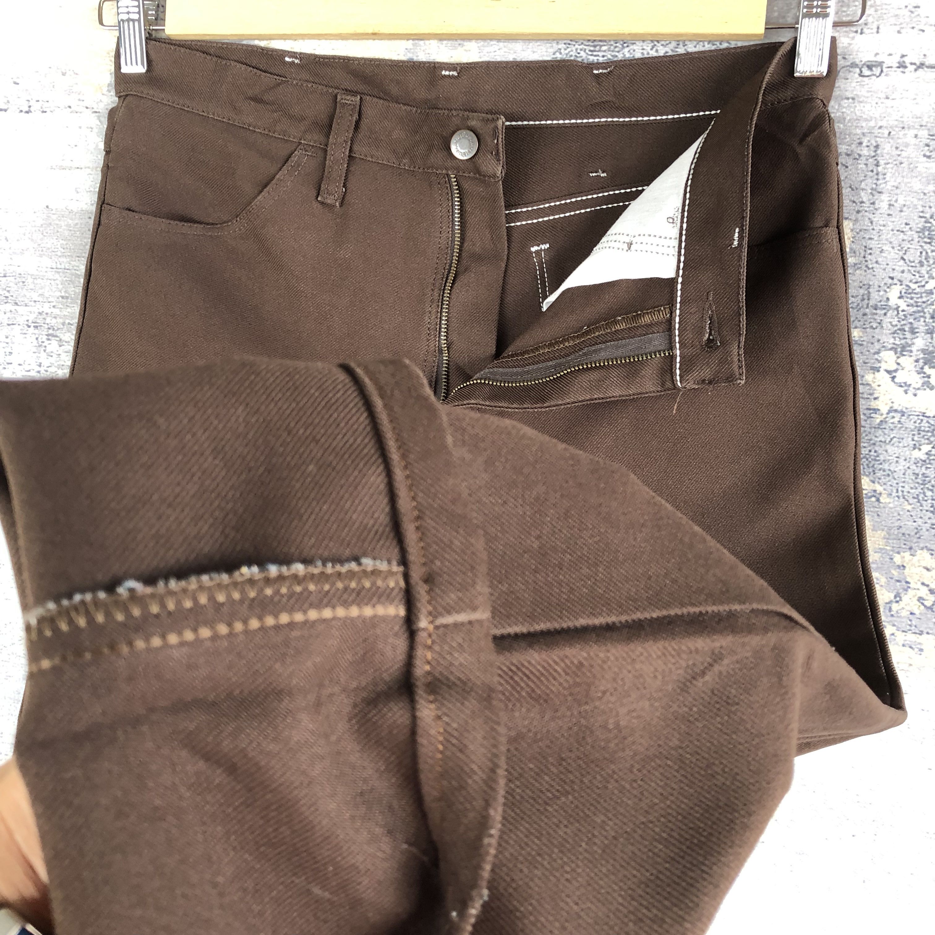 If Six Was Nine × Vintage × Wrangler Vintage 90s Wrangler Flare Jeans Wrangler Bell Bottom Denim Size US 34 / EU 50 - 8 Thumbnail