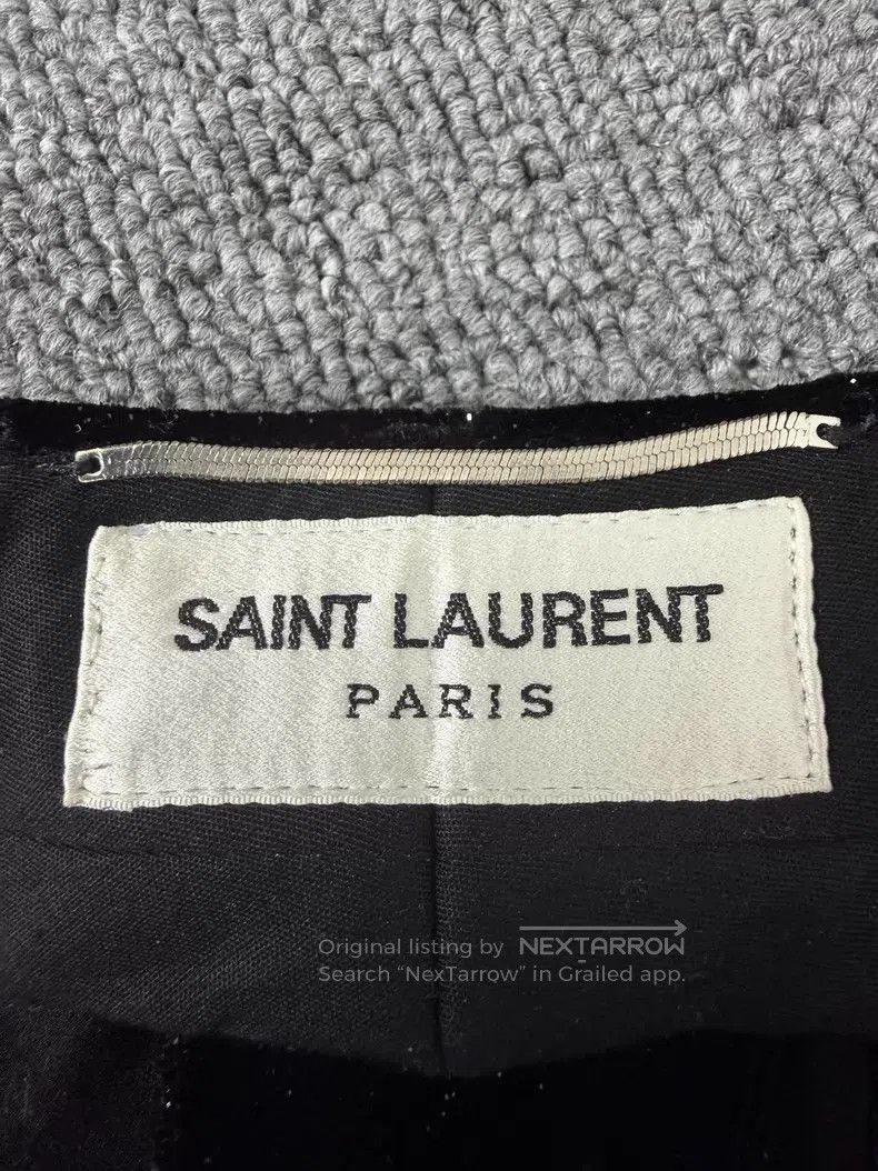 Saint Laurent Paris Saint Laurent Paris Black Stardust Sparkle Fleece Straight Size US 32 / EU 48 - 4 Thumbnail