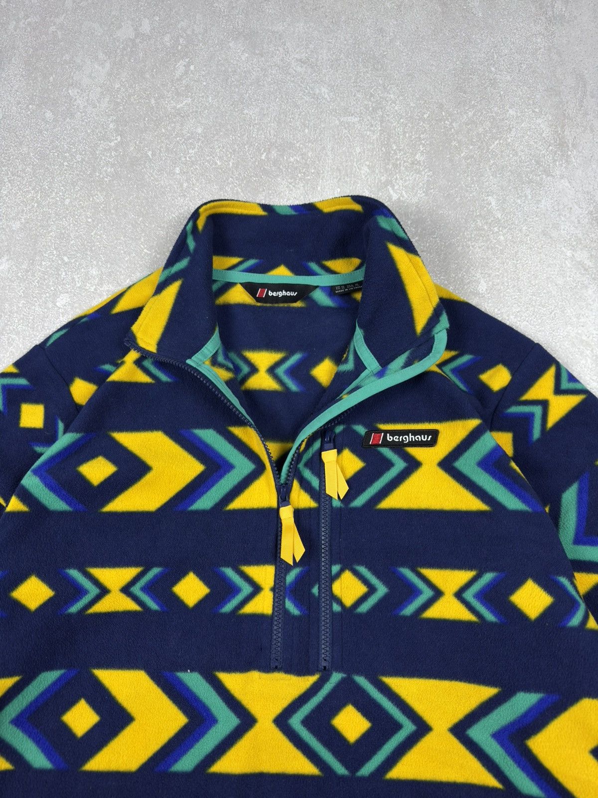 Berghaus Berghaus Prism Print Trango Half Fleece 1/4 Zip Outdoor Size US XL / EU 56 / 4 - 4 Thumbnail