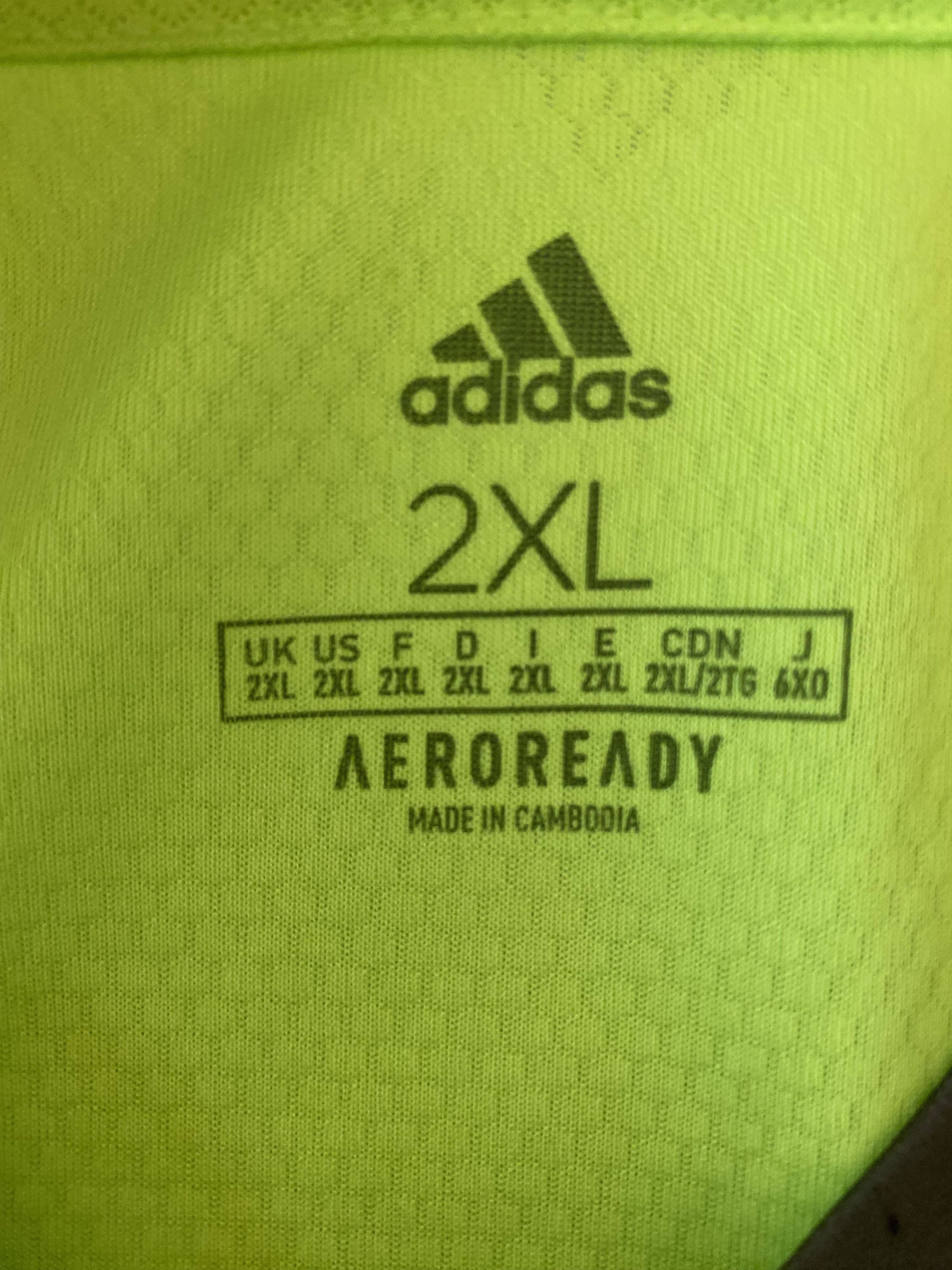 Adidas AJAX AMSTERDAM 2020- 2021 Long Sleeve Adidas - 2XL - UNIQUE Size US XXL / EU 58 / 5 - 8 Thumbnail