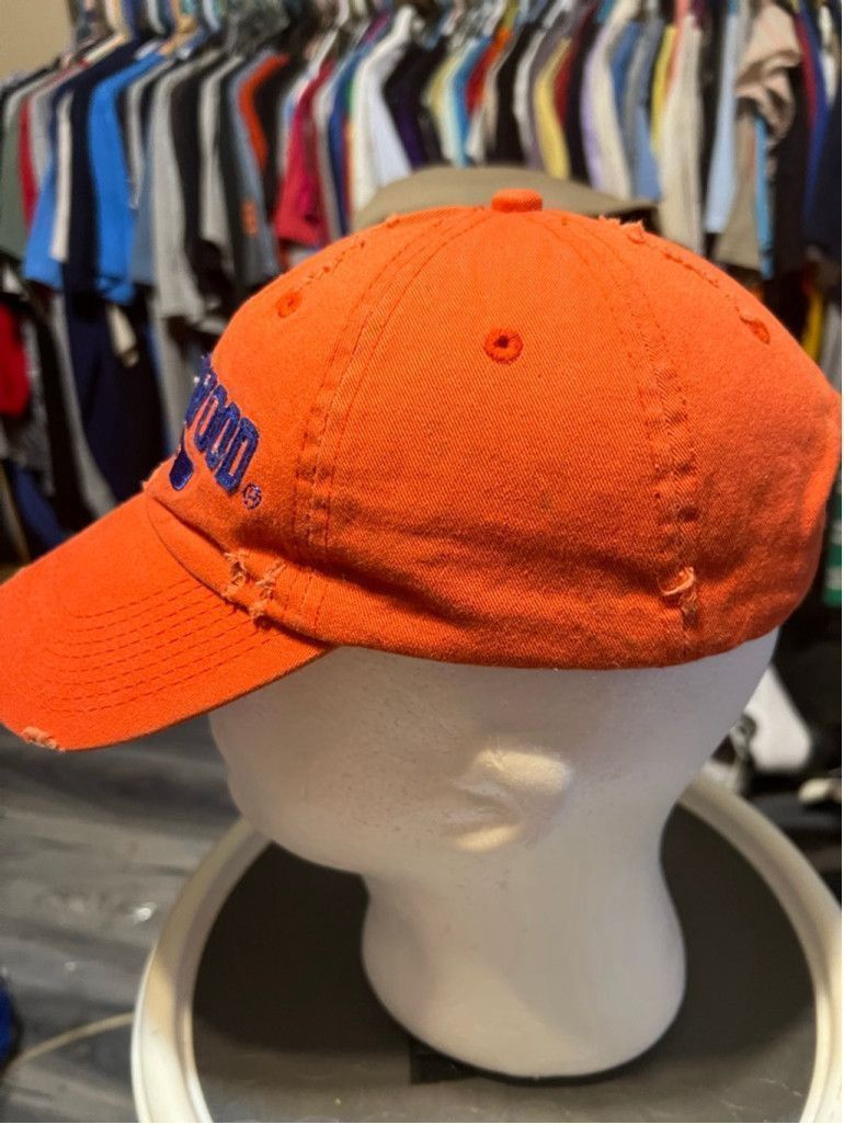 Other Men's Dollywood Orange Blue Distressed Baseball Cap Size ONE SIZE - 2 Thumbnail