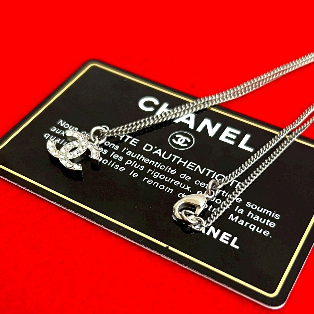 Chanel Chanel Chanel Coco Mark Necklace Metal Necklace DUTY FREE for USA Size ONE SIZE - 1 Thumbnail