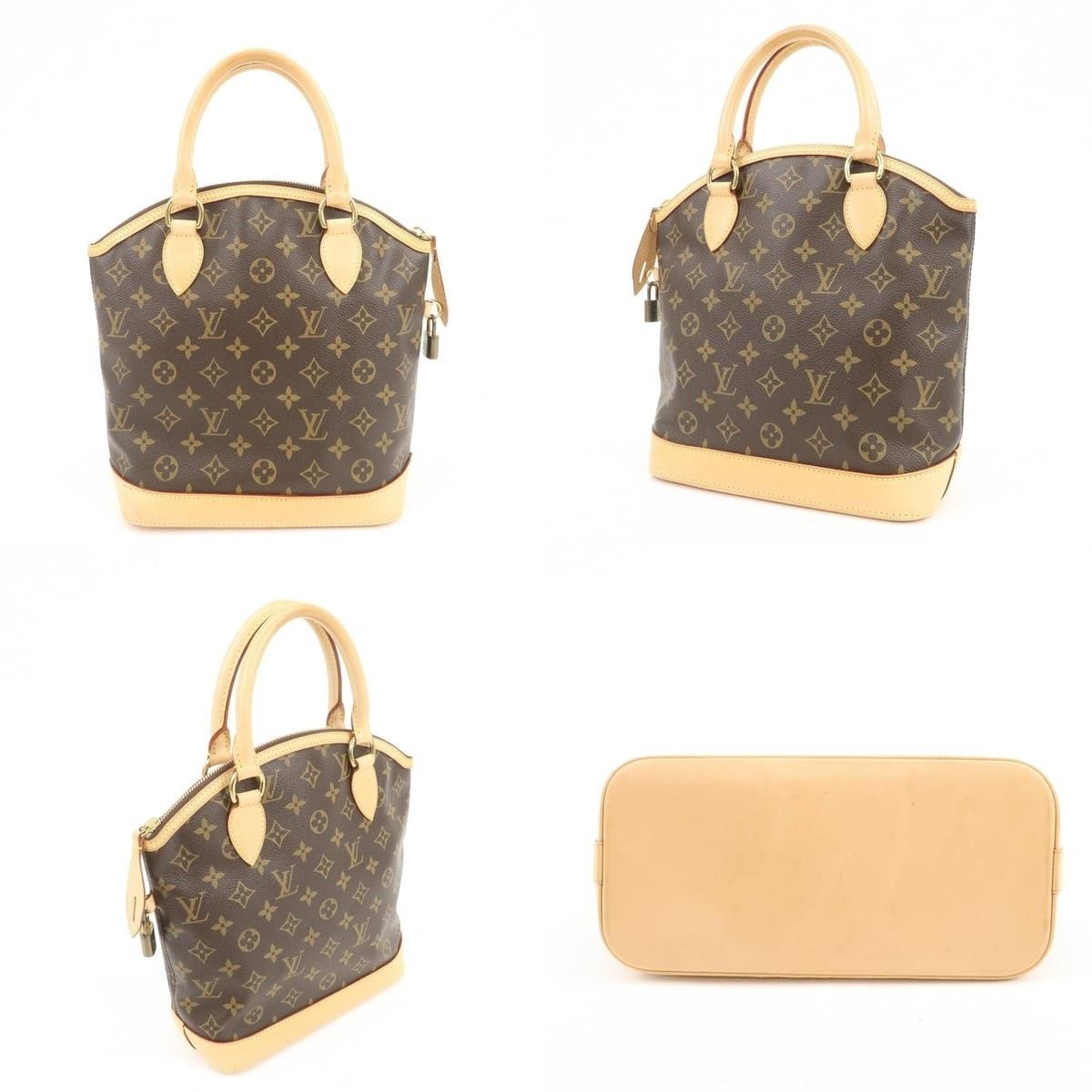 Louis Vuitton Louis Vuitton Monogram Lockit Satchel Brown Size ONE SIZE - 3 Thumbnail