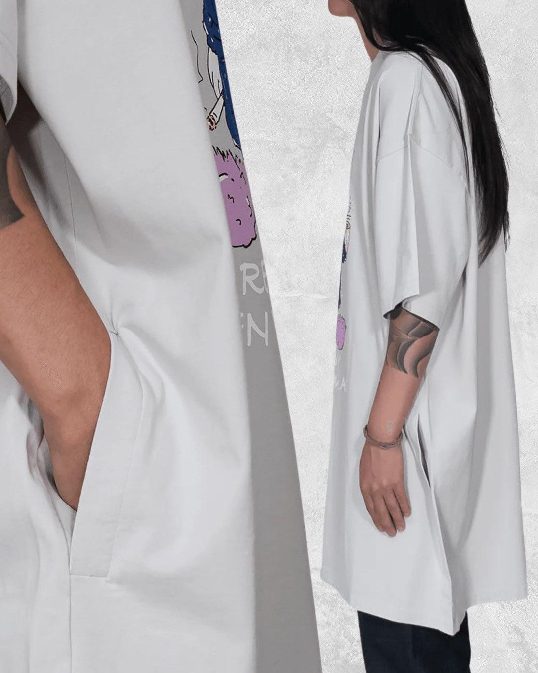 Martine Rose AW22 Groggy Bunny WFH Supersized Shirt Size US XL / EU 56 / 4 - 5 Thumbnail