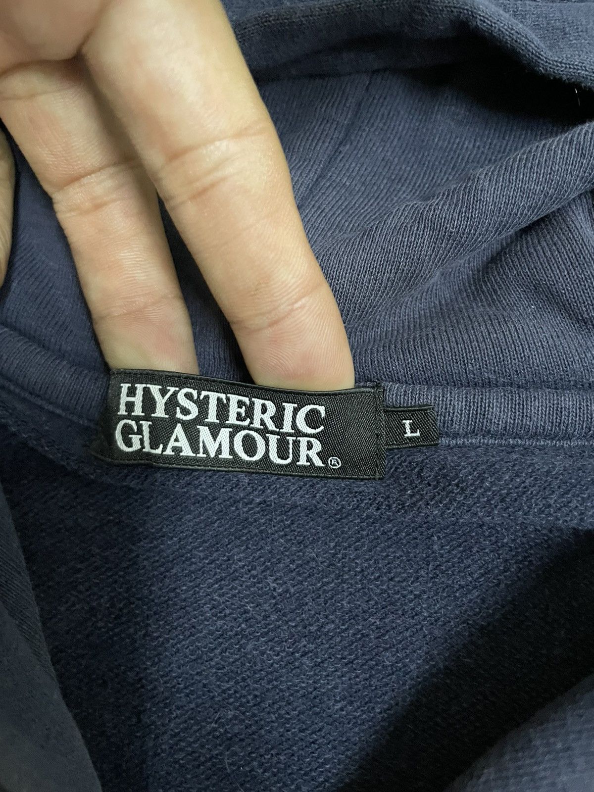 Hysteric Glamour HYSTERIC GLAMOUR ZIPPER HODDIES Size US L / EU 52-54 / 3 - 9 Thumbnail