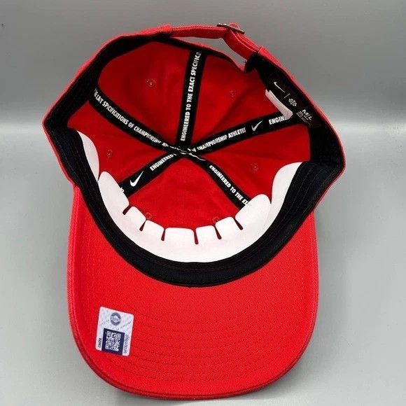 Nike Georgia Bulldogs x Nike Club Hat Men M-L Strap Back Cotton Size ONE SIZE - 2 Thumbnail