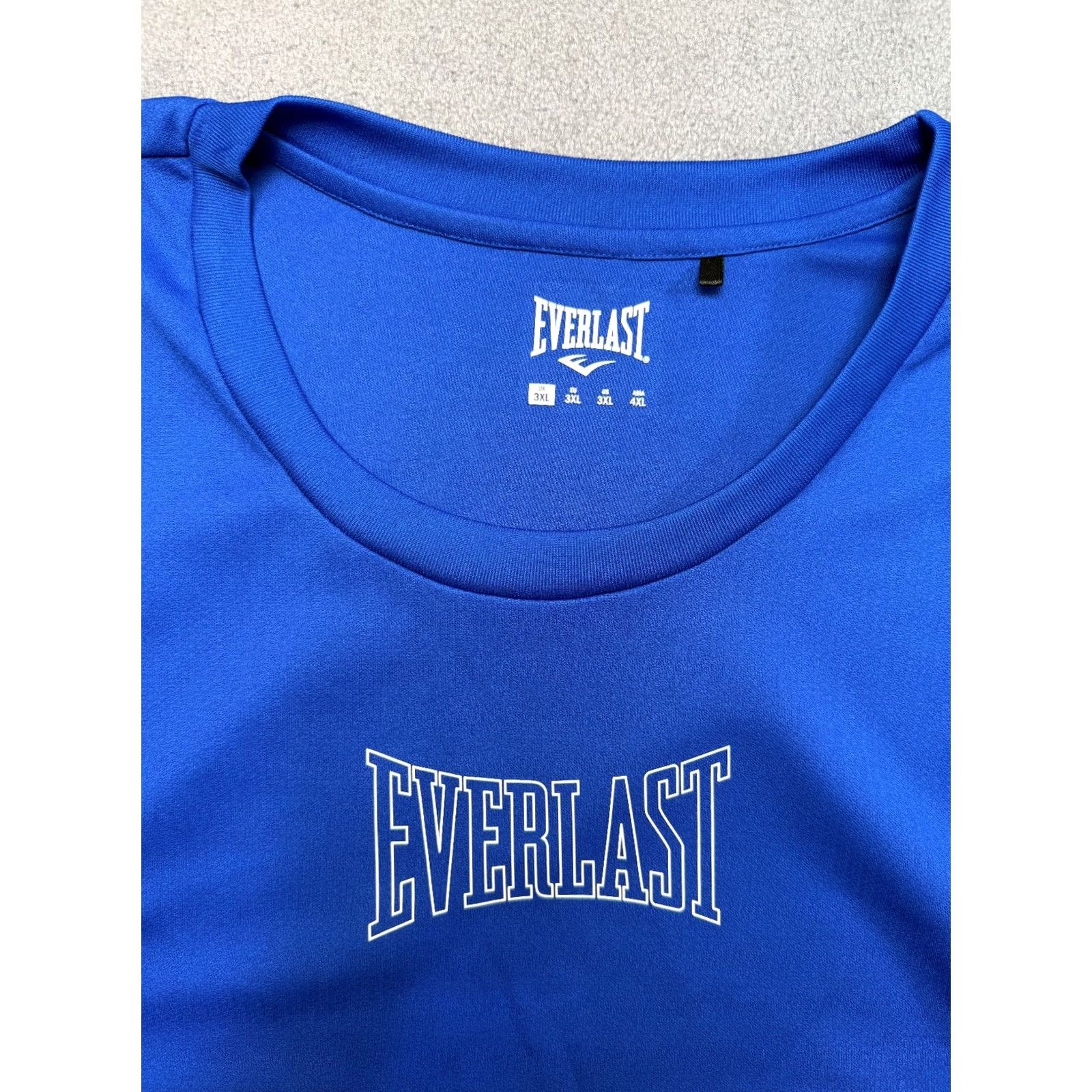 Everlast Everlast Tank Shirt Training Gym Workout Mens 3XL Blue Size US XXL / EU 58 / 5 - 4 Thumbnail