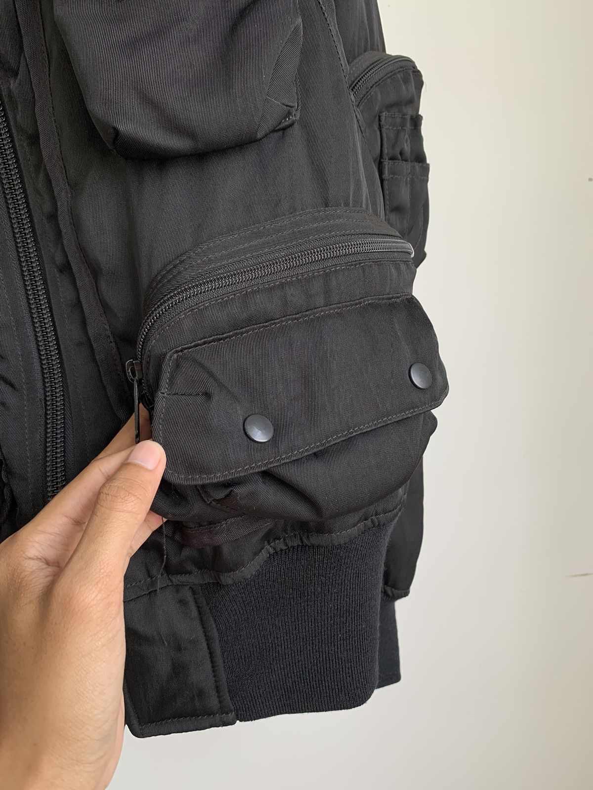Issey Miyake AW1996 Issey Miyake Men Parachute Cargo Jacket Size US M / EU 48-50 / 2 - 18 Thumbnail