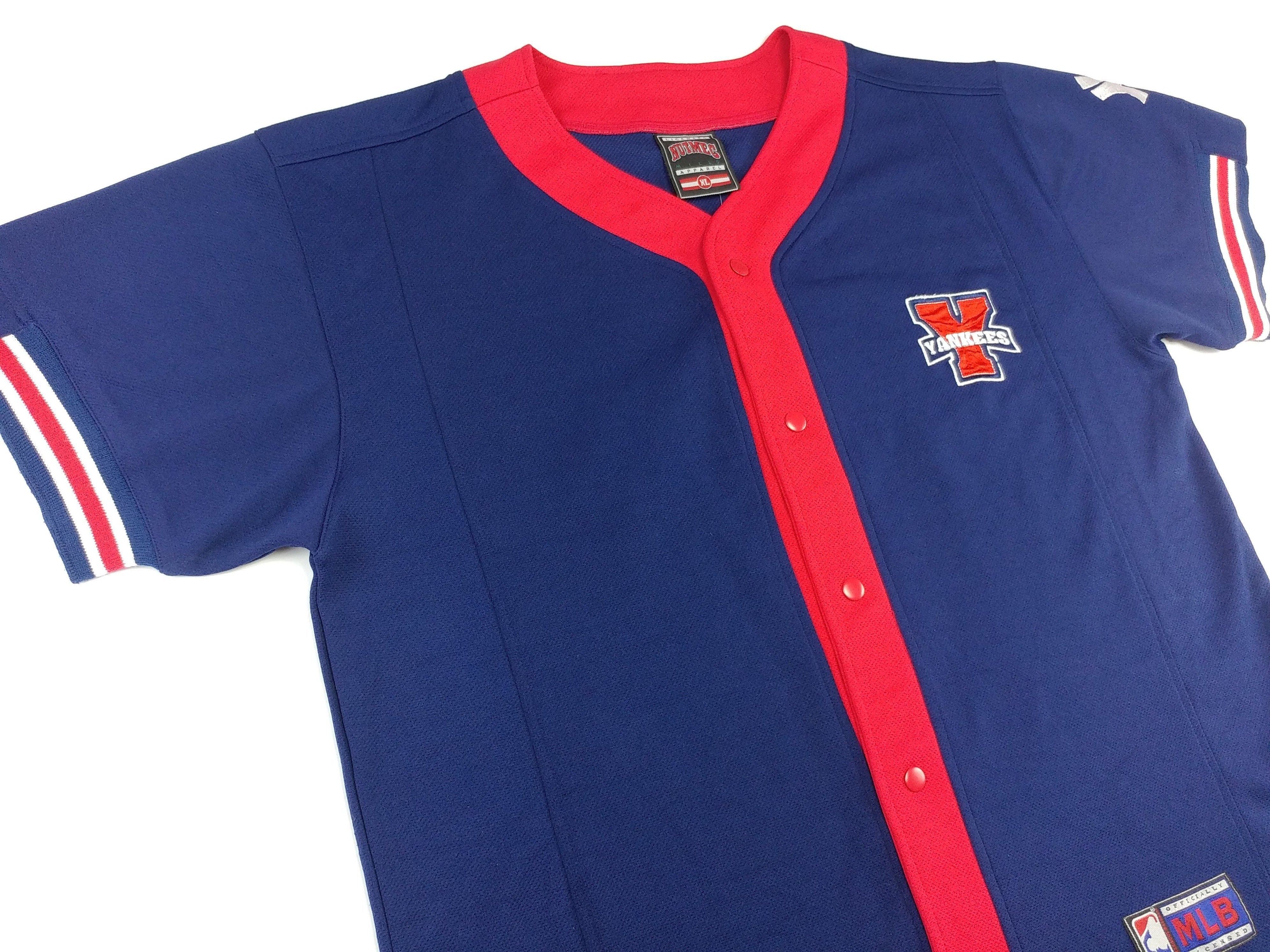 MLB MLB New York Yankees jersey, vintage baseball t-shirt 90s XL Size US XL / EU 56 / 4 - 9 Thumbnail