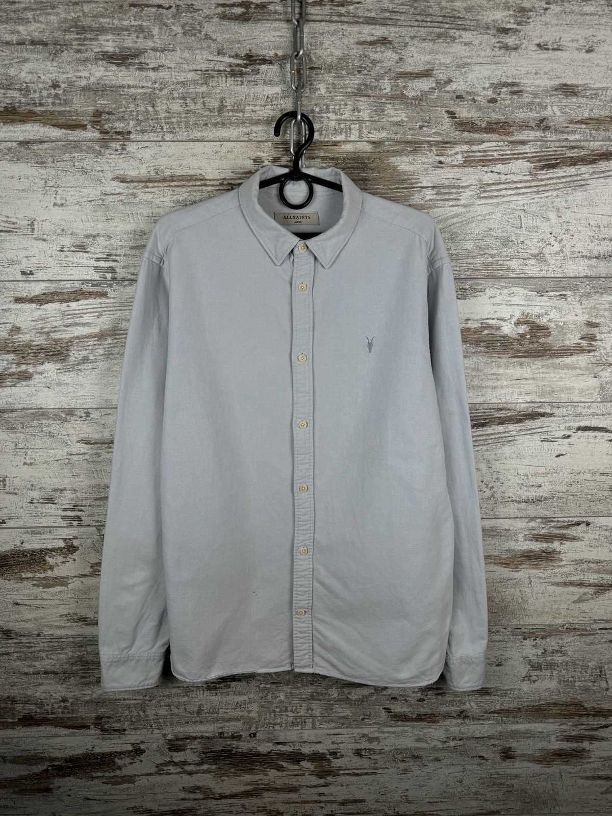 Allsaints Mens AllSaints COUNTY LS SHIRT button up crazy Hawaiian Size US L / EU 52-54 / 3 - 1 Thumbnail