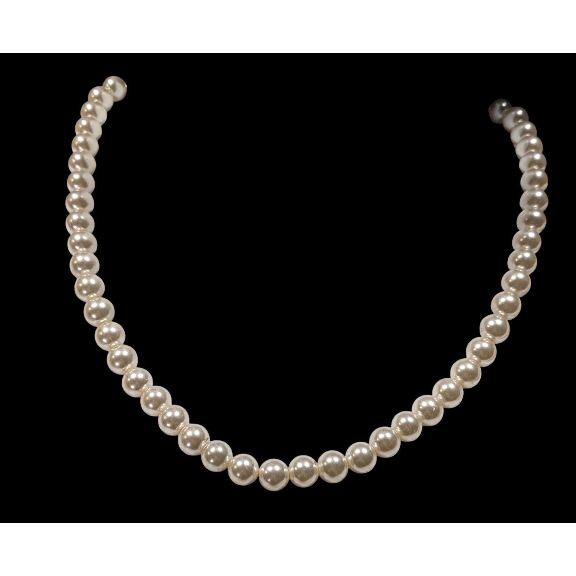 Other Vintage Faux Pearl Beaded Necklace With Hidden Bead Box Clas Size ONE SIZE - 2 Thumbnail