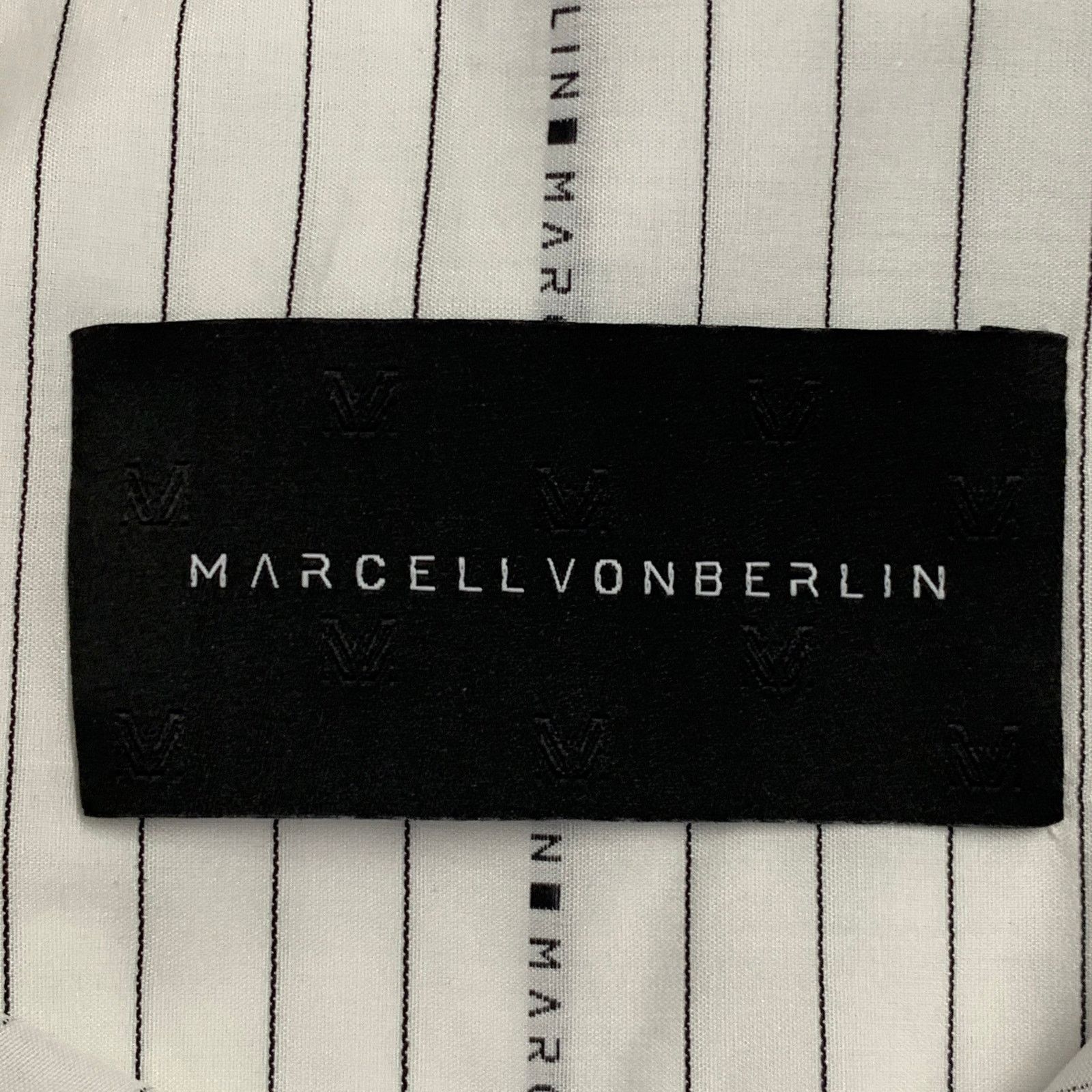 Other Size 36 White Black Logo Pinstripe Cotton Oversized Shirt Size US S / EU 44-46 / 1 - 6 Thumbnail