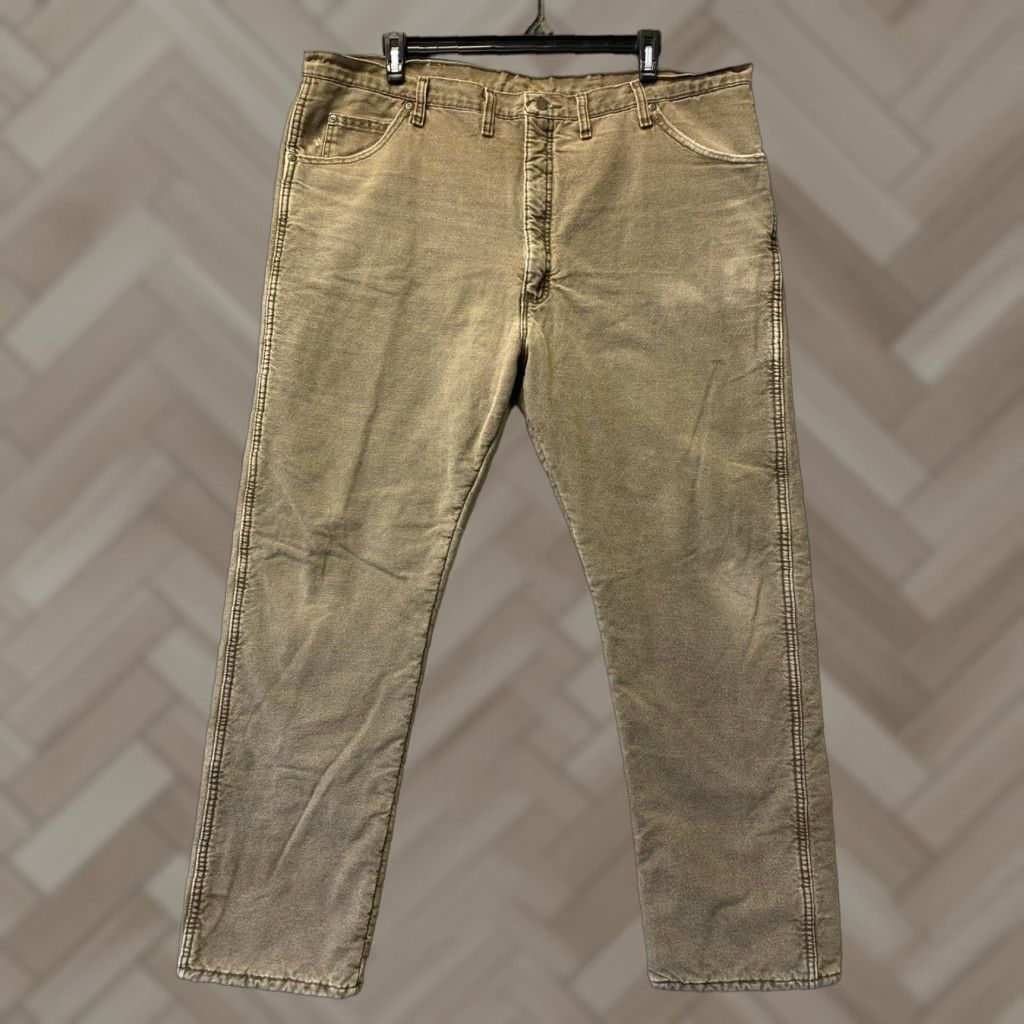 Wrangler VINTAGE Wrangler Rugged Wear Thermal Jeans Men 44x34 Brown Insulation (65 8) Size US 44 / EU 60 - 1 Thumbnail