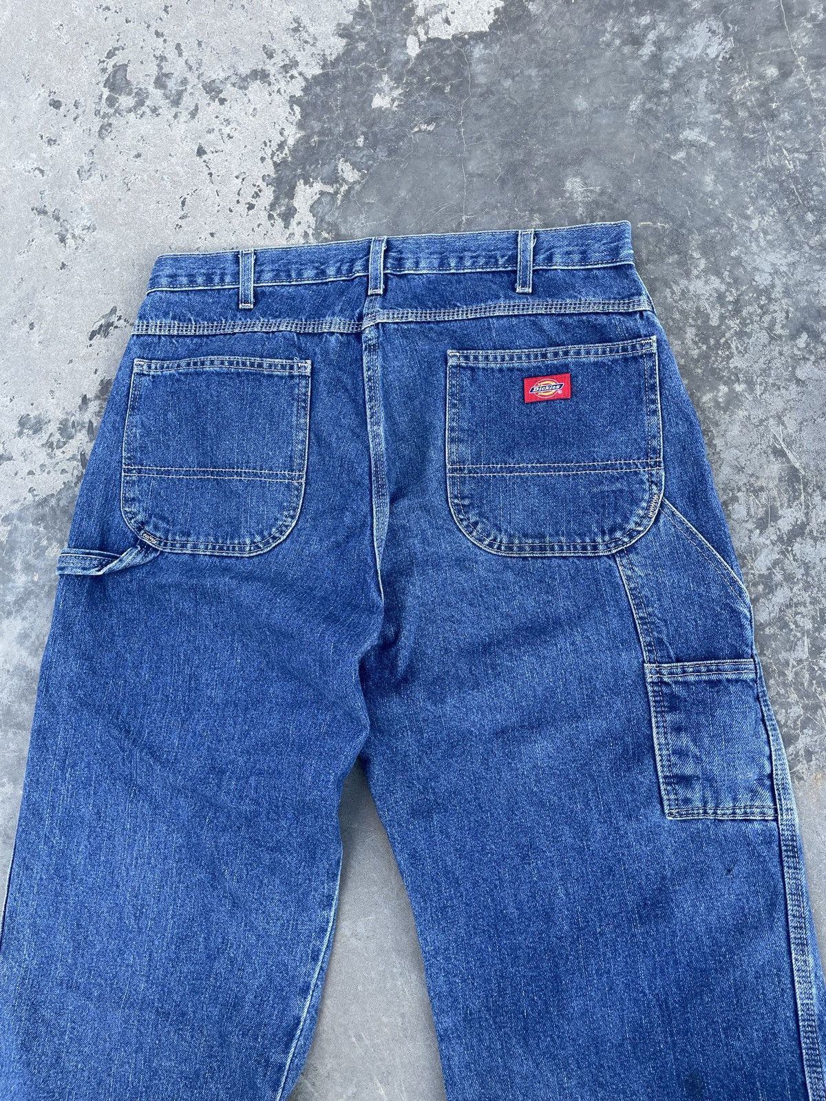 Vintage Vintage Dickies Y2K CRAZY Carpenter Denim Skateboards Pants Size US 32 / EU 48 - 8 Thumbnail