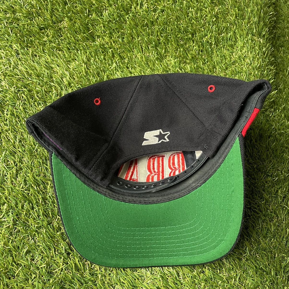 Starter Vintage Starter Atlanta Braves Snapback Hat Tripower Wool Size ONE SIZE - 2 Thumbnail