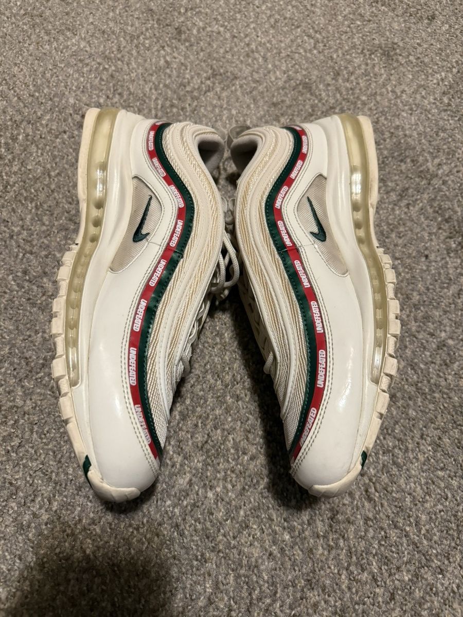 Nike × Undefeated Nike x Undefeated Air Max 97 (White) Size US 13 / EU 46 - 2 Thumbnail
