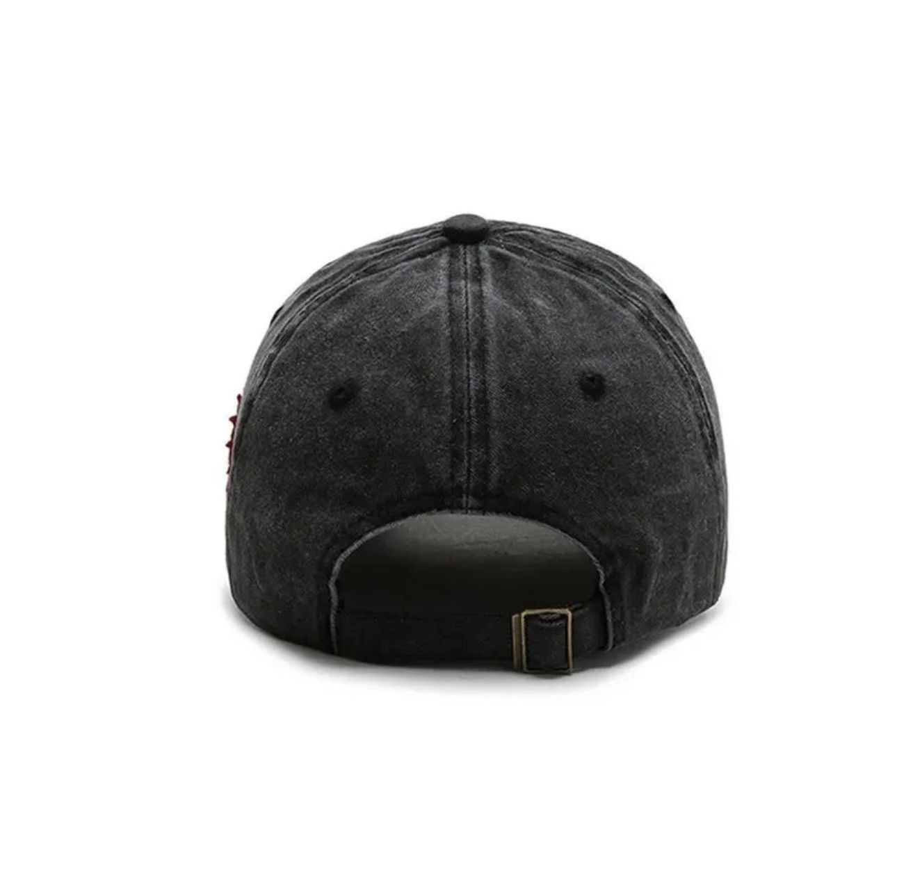 Designer New Distressed Cotton Washed Baseball Cap Outdoor Casual Size ONE SIZE - 3 Thumbnail