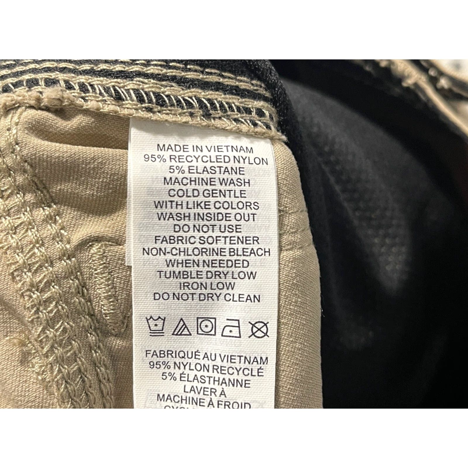 Prana PrAna Roll Up Hiking Cargo Pants Men's L Beige 29x29 Cargo Hiking Men Roll Up Belted Flat Front Straight Inseam 29 Size US 29 - 7 Thumbnail
