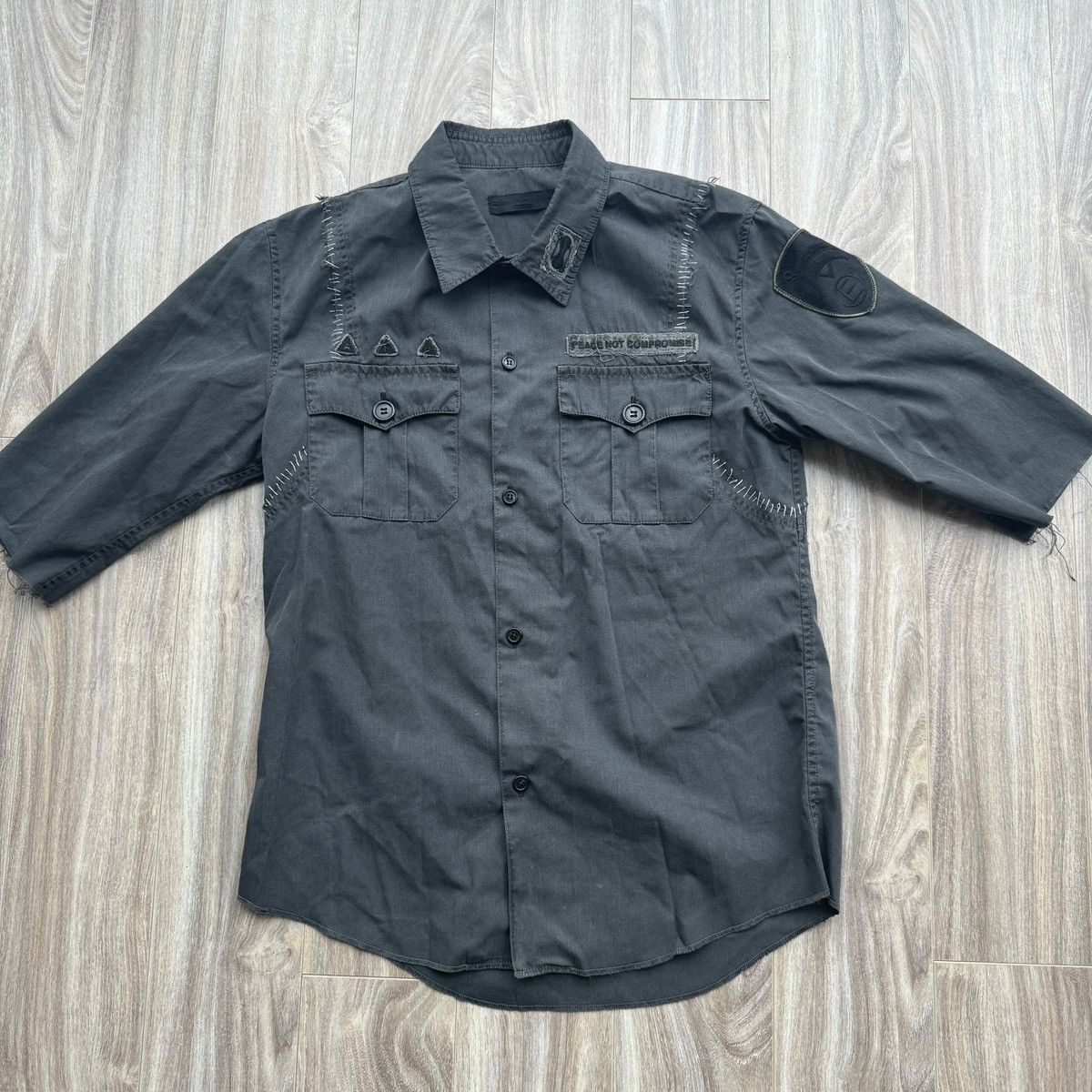 Undercover SS03 Scab Short Sleeve Button Up Shirt