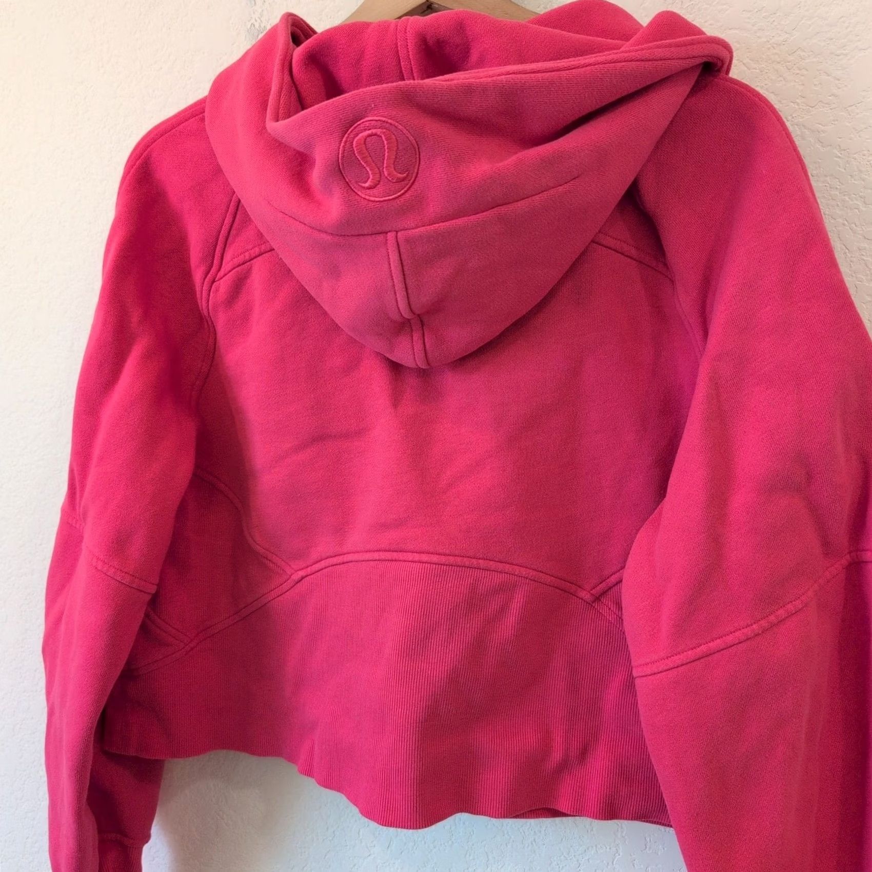 Lululemon Lululemon Hoodie Pullover Crop Scuba Boxy Pink 1/2 Zip M/L Womens Excellent Size M / US 6-8 / IT 42-44 - 7 Thumbnail