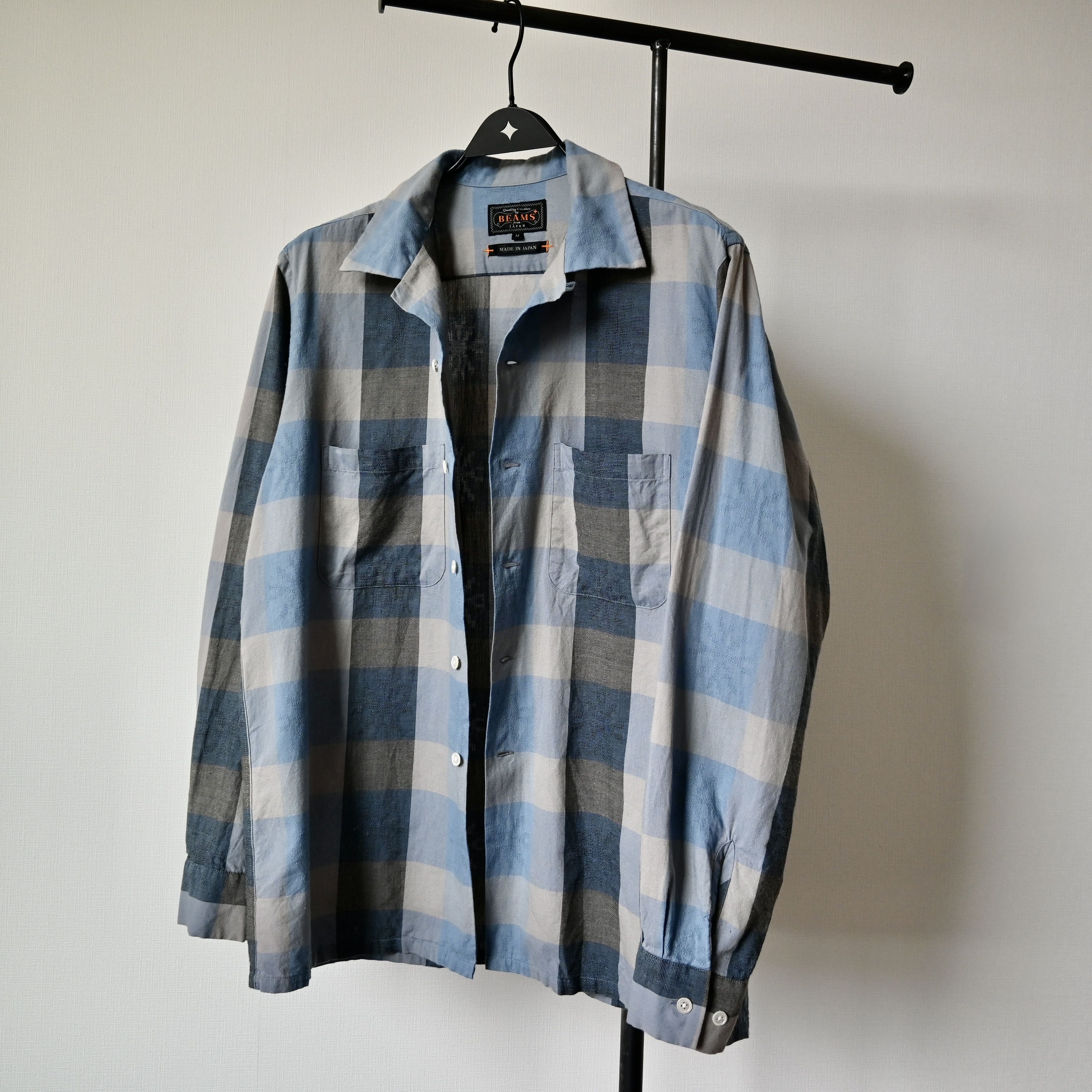 Beams Plus BEAMS Plus openwork block plaid square shirt made in Japan Size US M / EU 48-50 / 2 - 1 Thumbnail