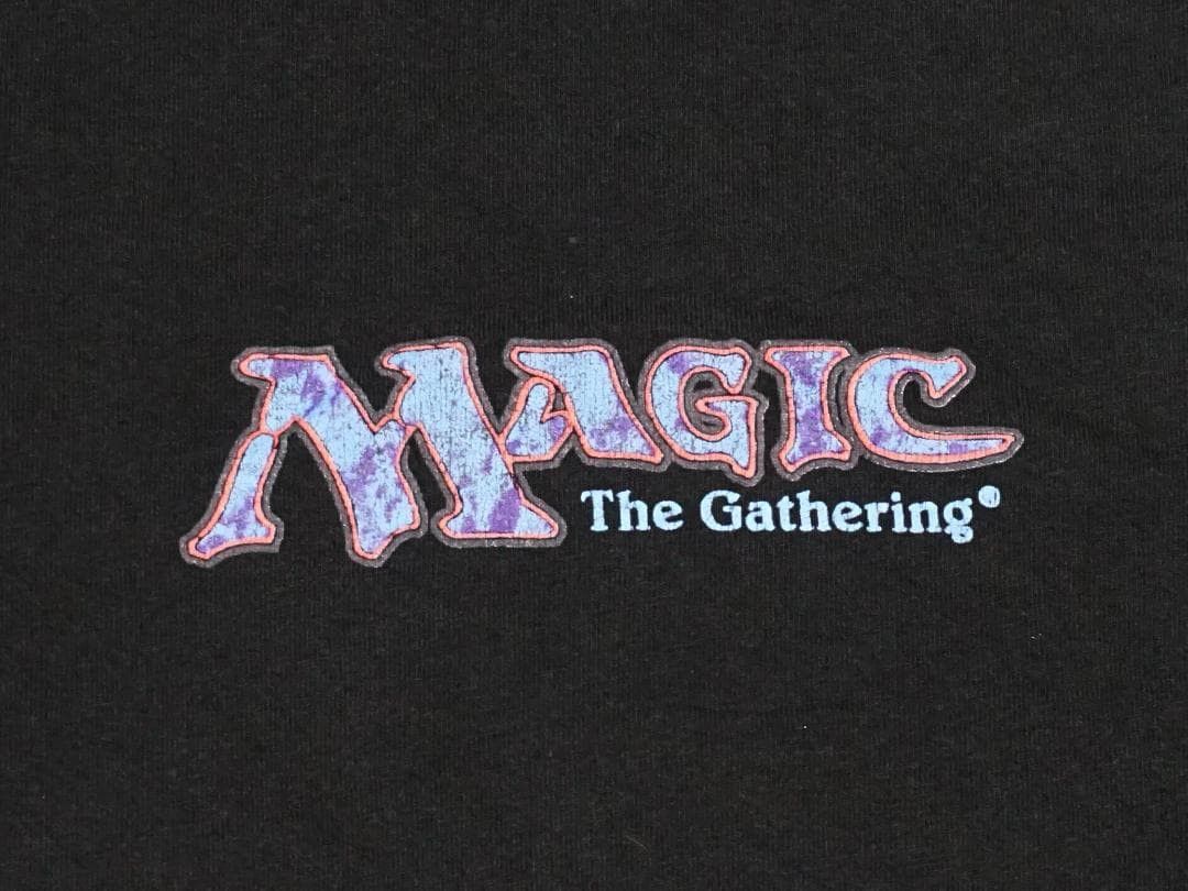 Vintage 90's Magic The Gathering Tシャツ ゲーム ビンテージ Size US M / EU 48-50 / 2 - 2 Thumbnail