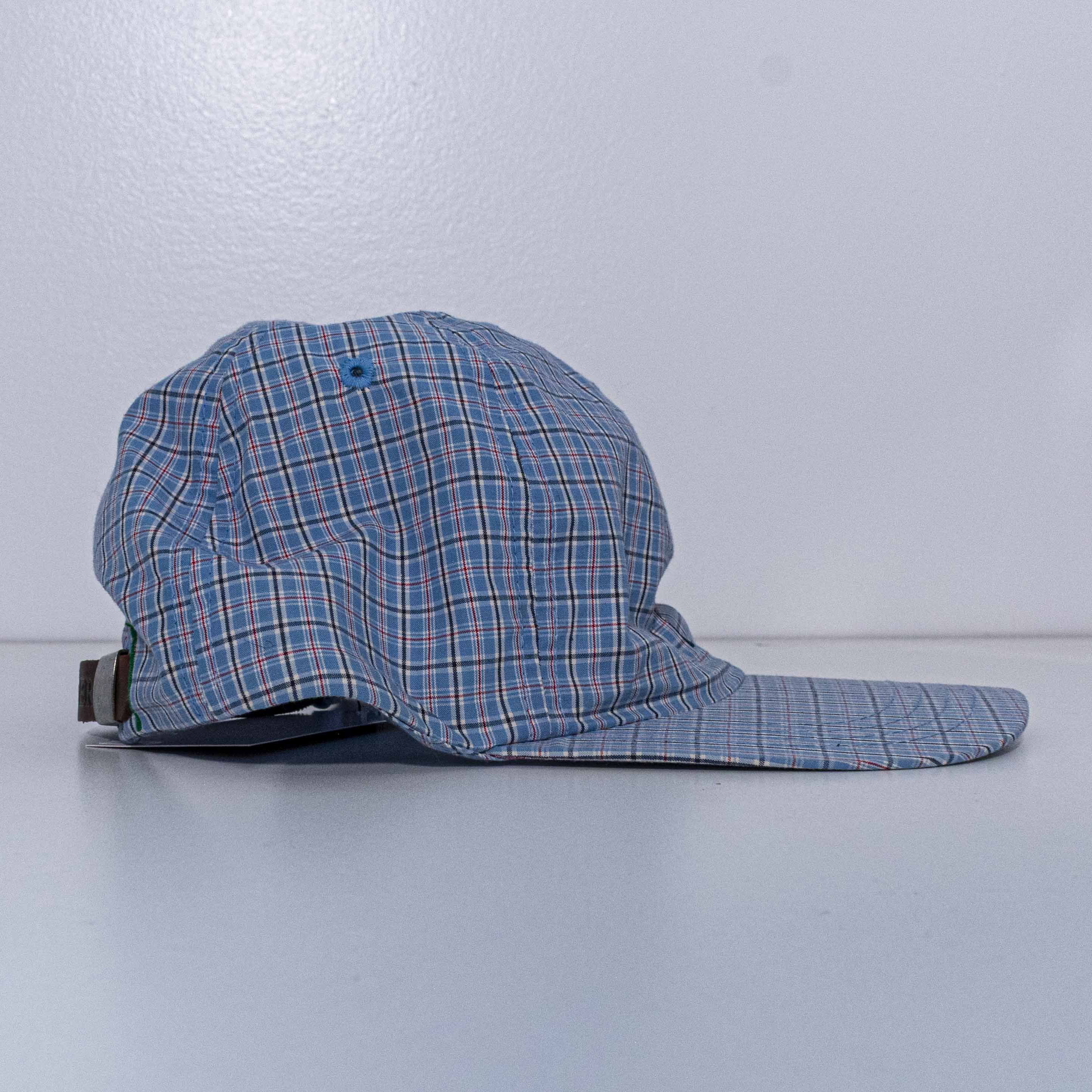 Tommy Hilfiger Tommy Hilfiger Plaid Hat Flag Logo Leather Strapback 90s Size ONE SIZE - 6 Thumbnail