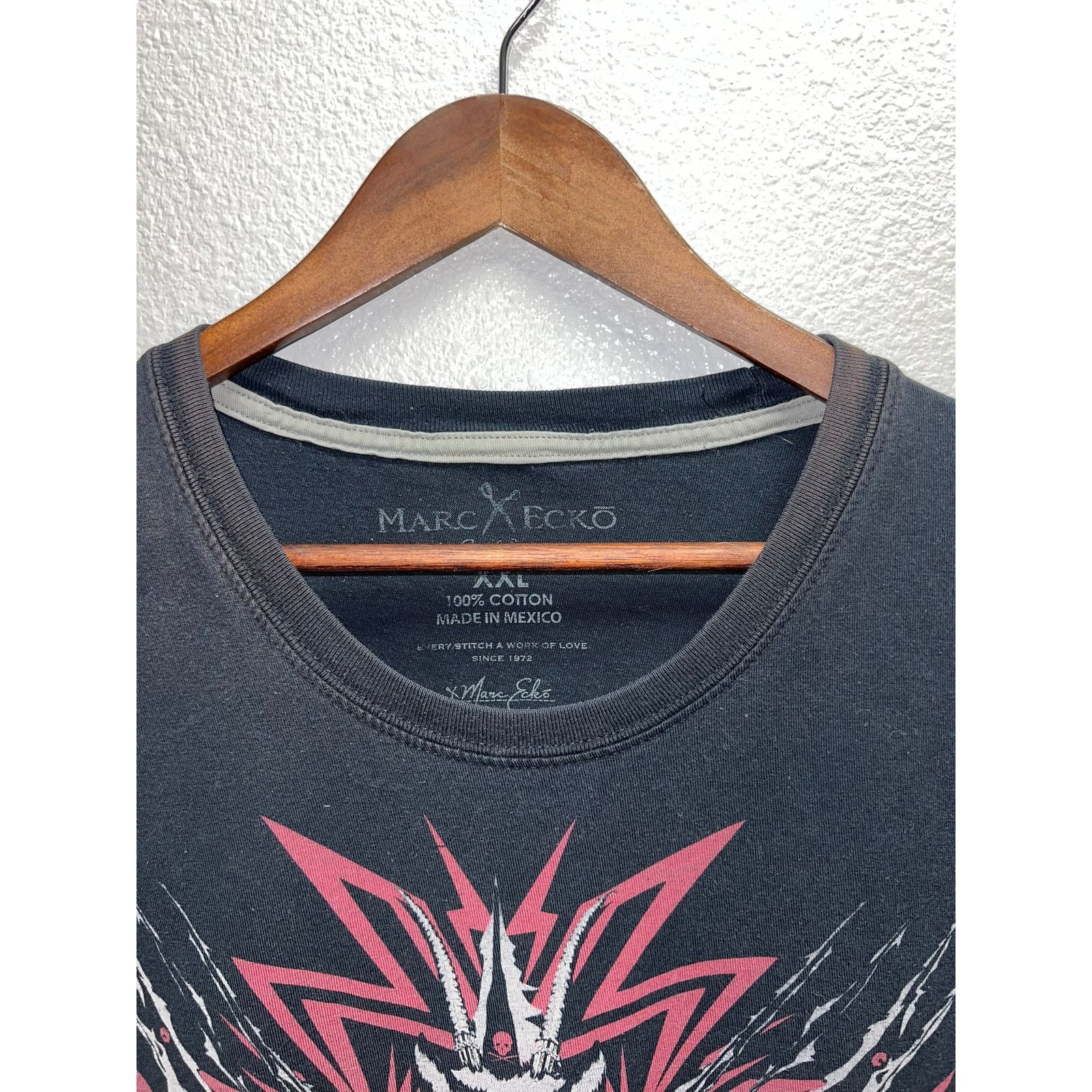 Marc Ecko Y2K Marc Ecko Shirt Cut & Sew Tiger Graphic Black Tee 2XL Size US XXL / EU 58 / 5 - 6 Thumbnail