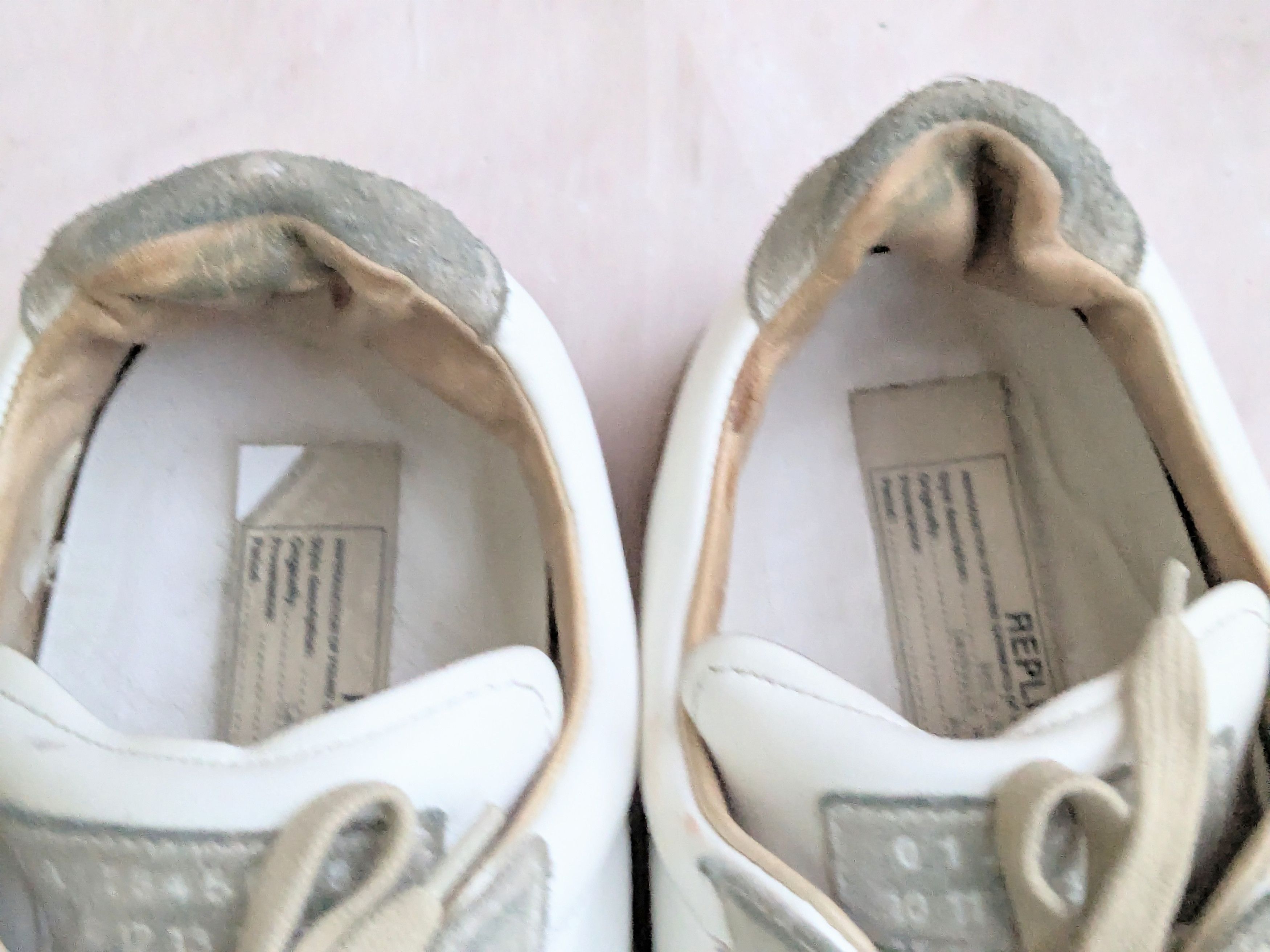 Maison Margiela Maison Margiela Replica GAT White Gray 13 46 Low Tops Size US 13 / EU 46 - 6 Thumbnail