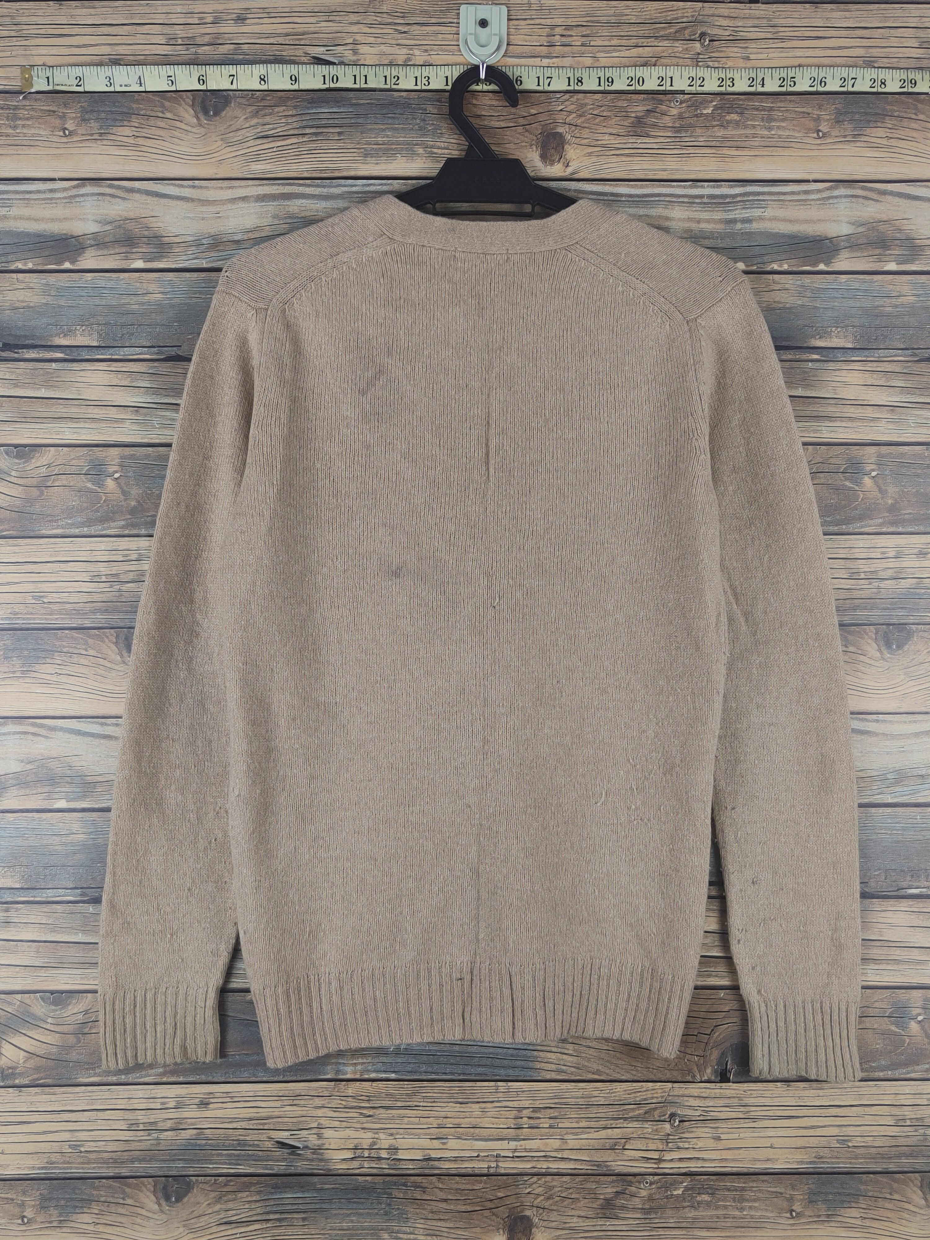 Homespun Knitwear × Japanese Brand Uniqlo Brown Knitwear Cardigan #W1210 Size M / US 6-8 / IT 42-44 - 7 Thumbnail