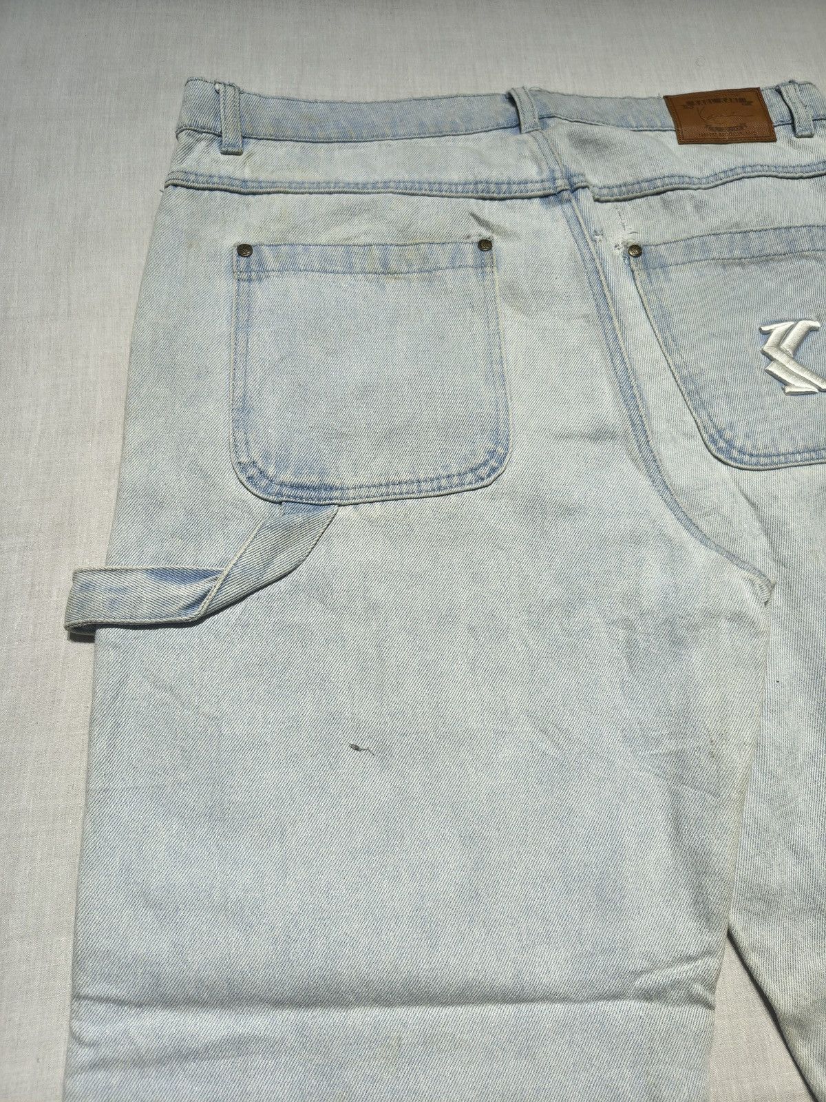 Southpole KARL KANI Y2K PATCHWORK CARPENTER PANTS 🪚🪛(021) Size US 36 / EU 52 - 6 Thumbnail