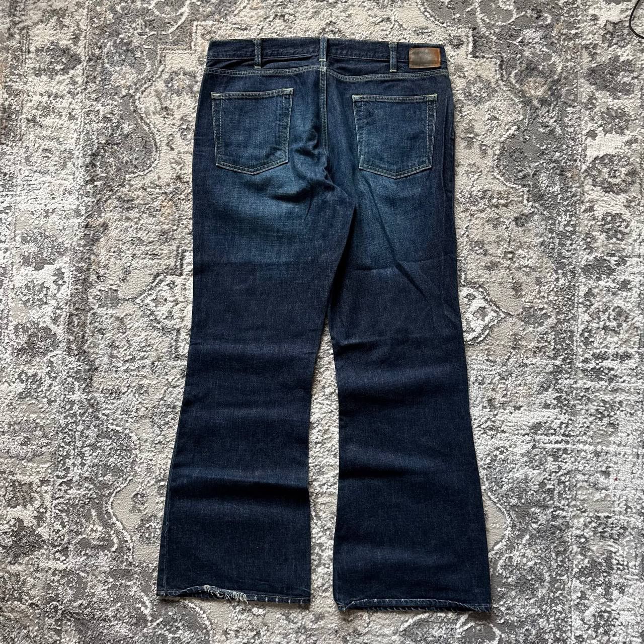 Gap Crazy Gap Ultra Flare Wide Baggy Washed Curvy Flare Jeans Size US 38 / EU 54 - 3 Thumbnail