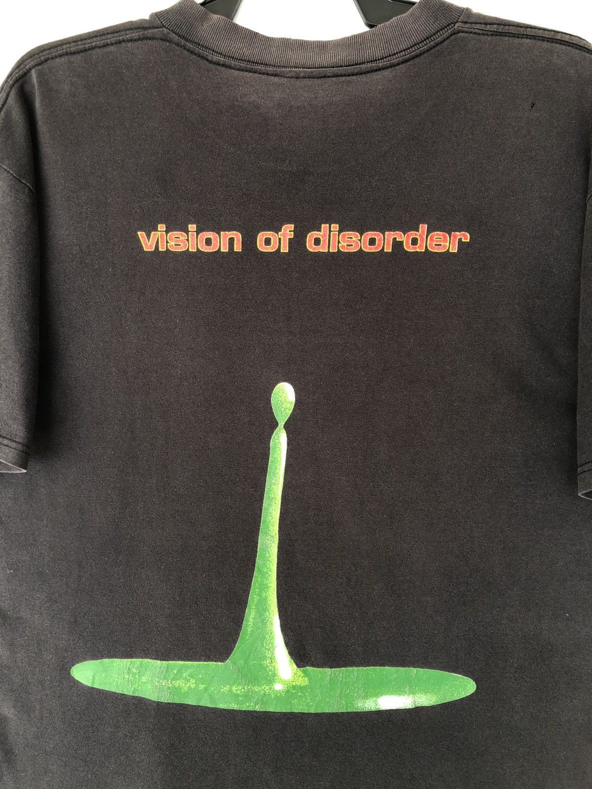 Band Tees Vintage 90s Vision of disorder Hardcore Band Tee Size US L / EU 52-54 / 3 - 3 Thumbnail