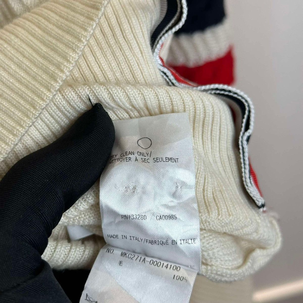 Thom Browne THOM BROWNE 4BAR CARDIGAN Size US L / EU 52-54 / 3 - 5 Thumbnail