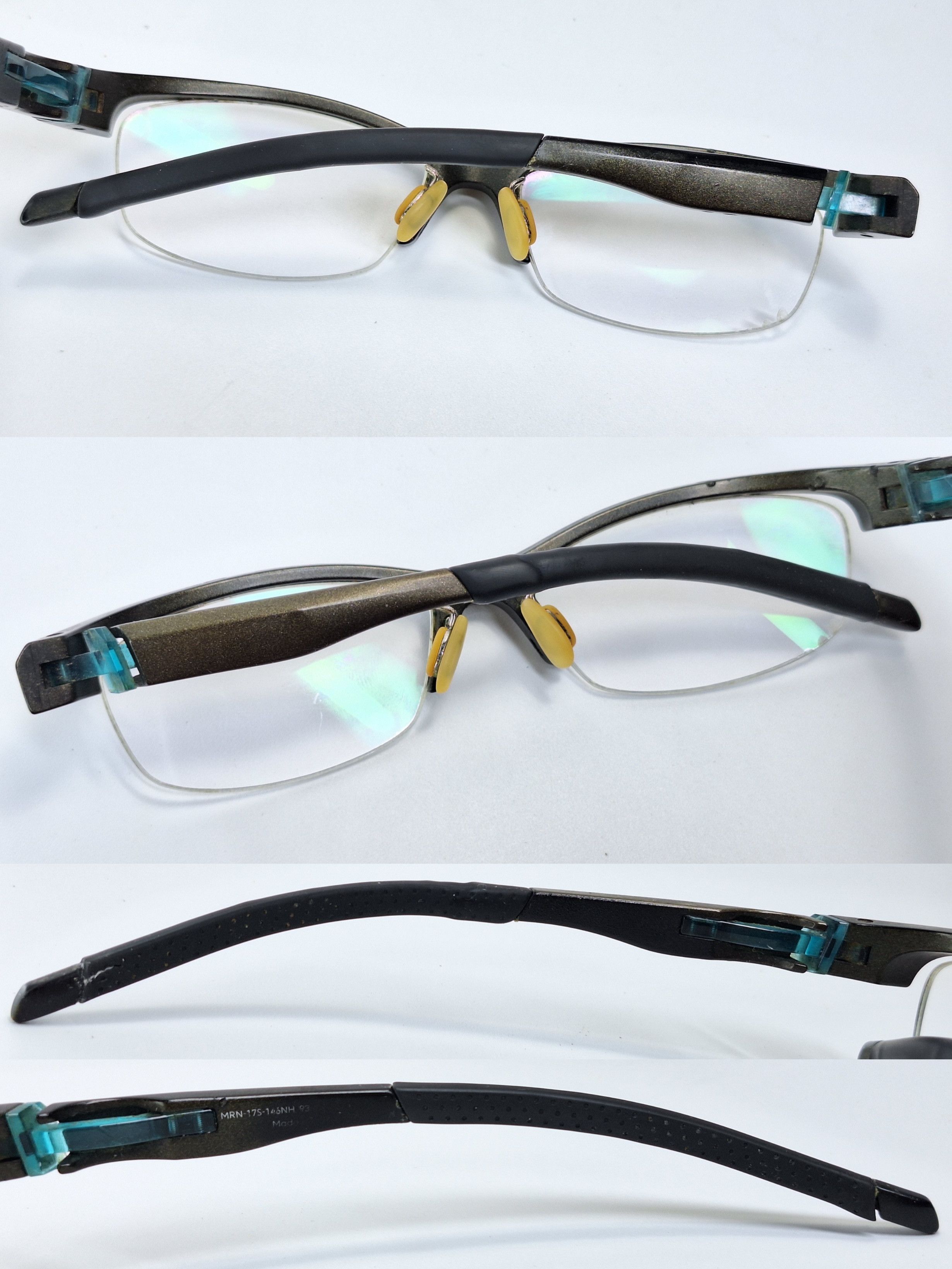 JINS JINS Airframe MRN-17S-146 Semi-Rimless Lightweight Eyeglass Size ONE SIZE - 2 Thumbnail