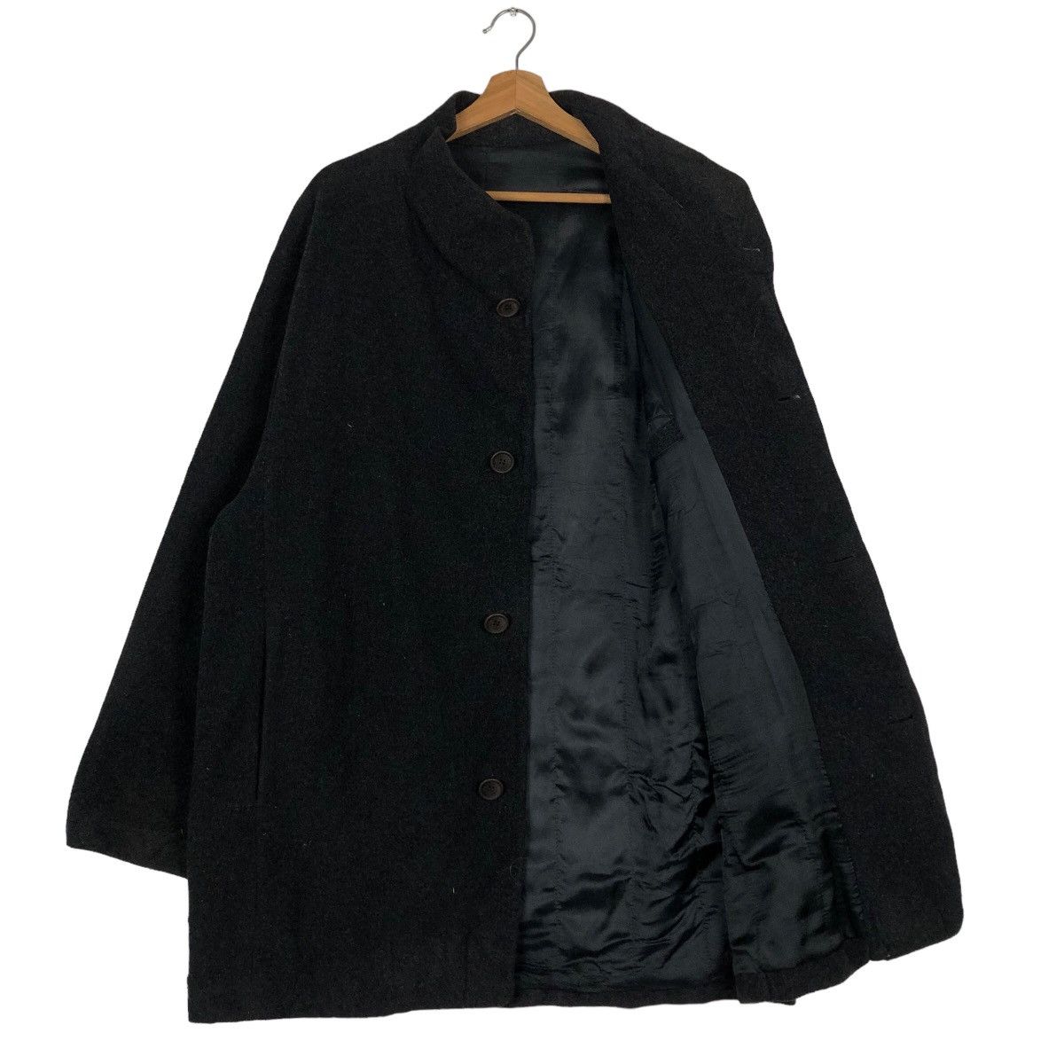 Adolfo Dominguez 🔥Vintage Chore Wool Jacket Adolfo Dominguez Issey Miyake Size US M / EU 48-50 / 2 - 11 Thumbnail
