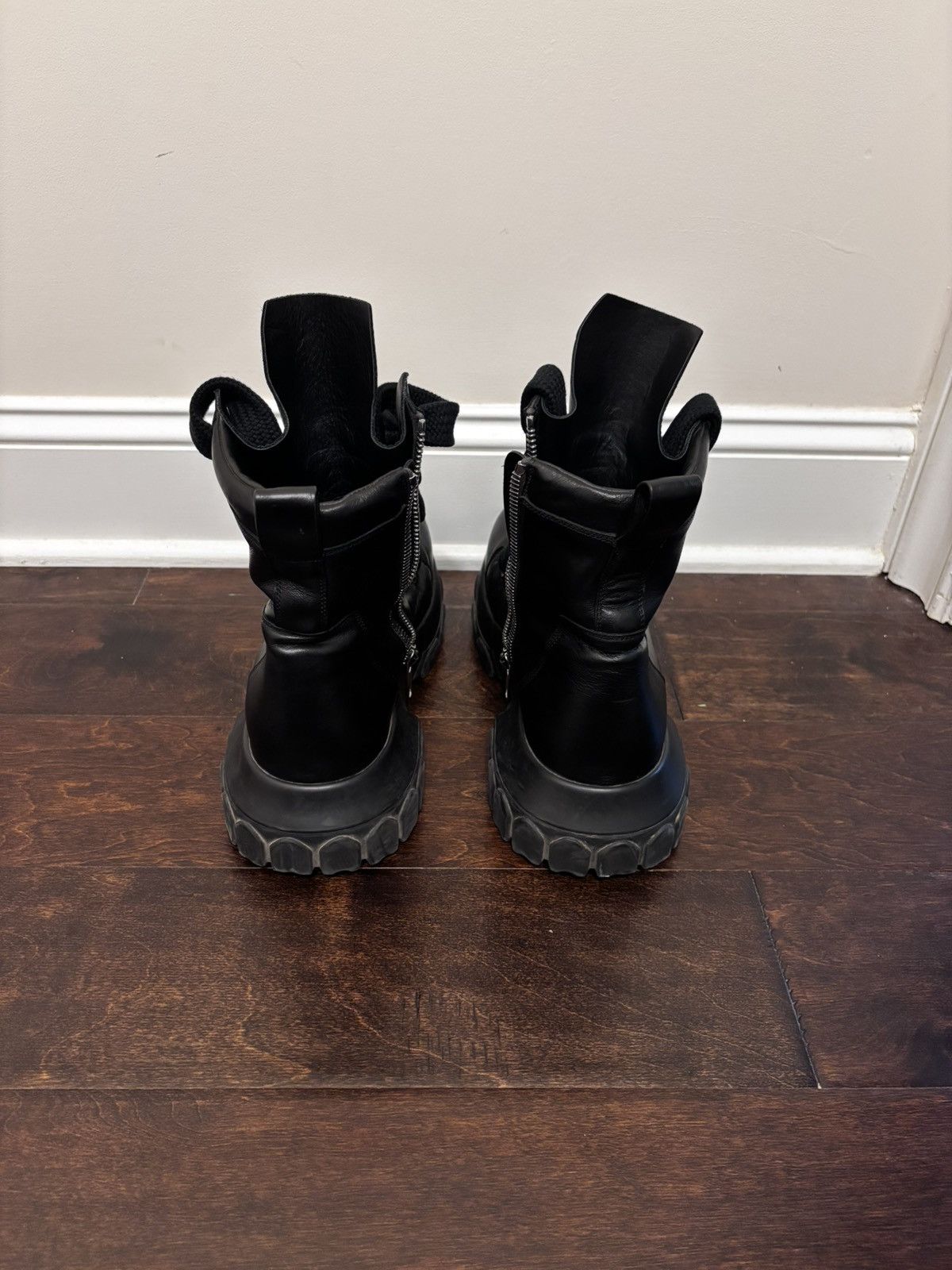 Rick Owens LIDO SS24 Jumbo Lace Bozo Tractor Boots