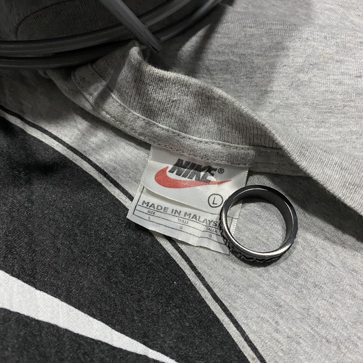 Nike × Vintage Vintage 90s Nike Size US L / EU 52-54 / 3 - 4 Thumbnail