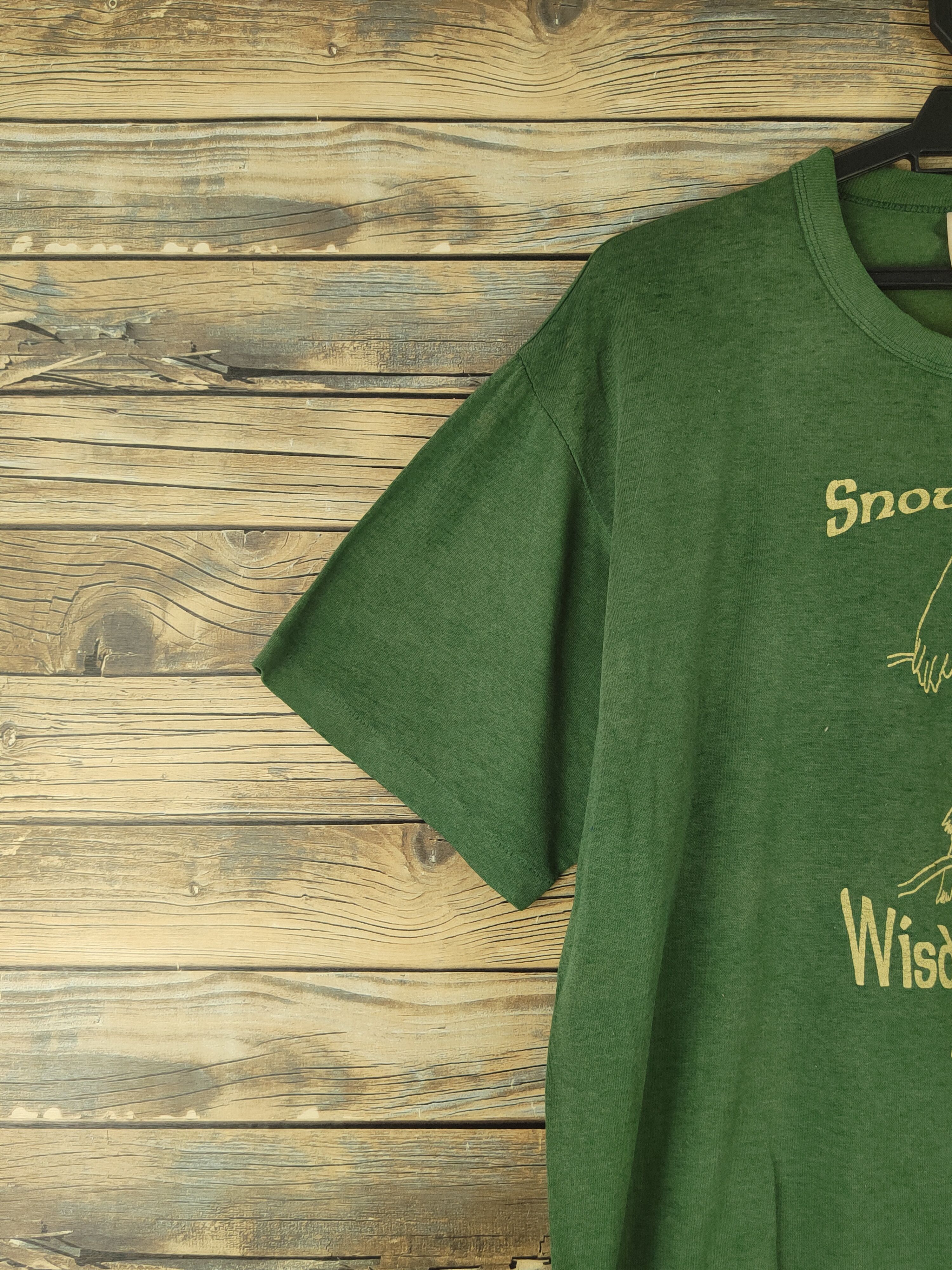 Vintage DL 90' vintage safari Russell Athletic Green T-shirt #1802 Size US L / EU 52-54 / 3 - 5 Thumbnail