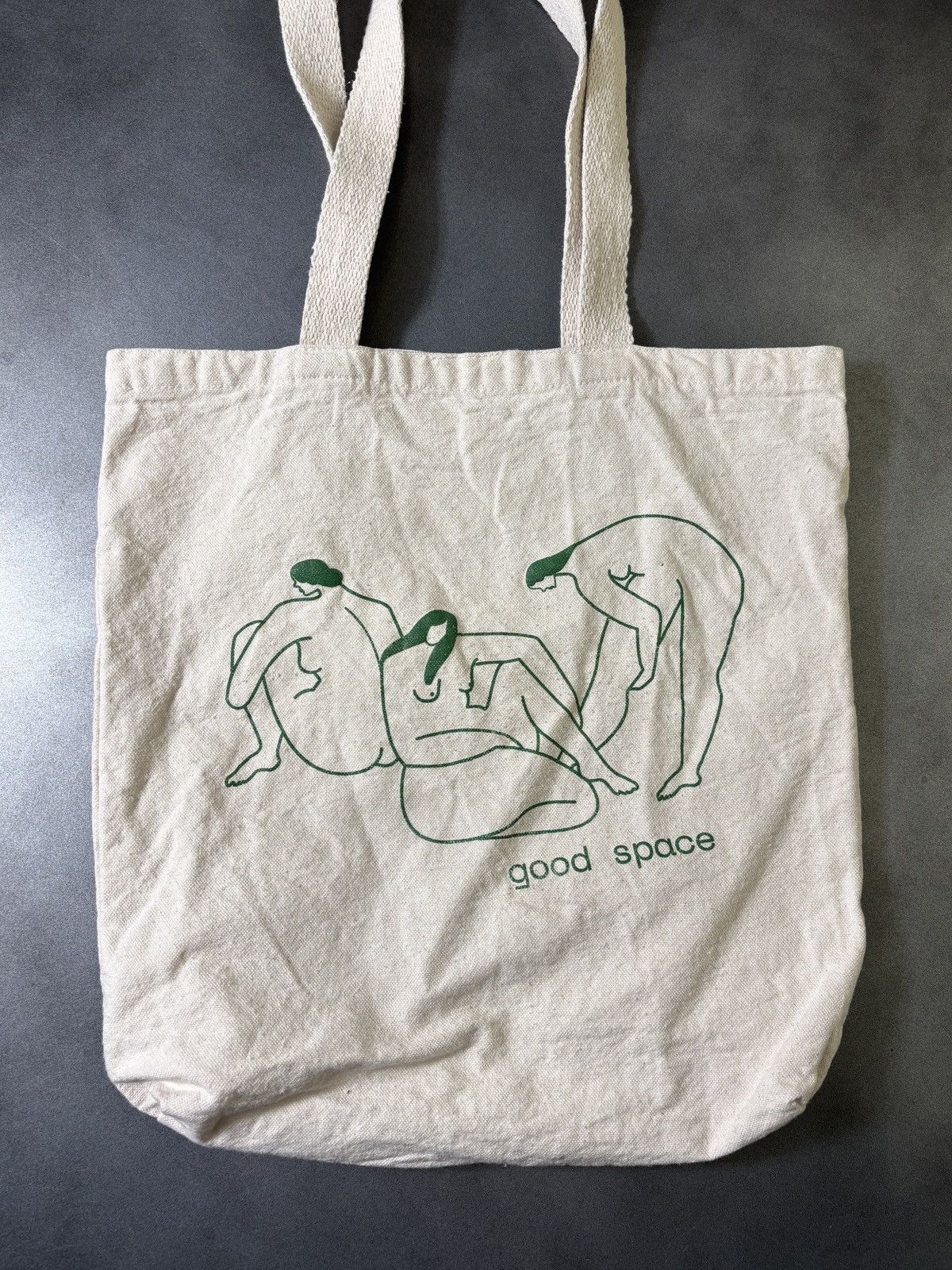 Other Good Space Tote Bag Screen Print Canvas Shoulder Bag NYT Size ONE SIZE - 7 Thumbnail