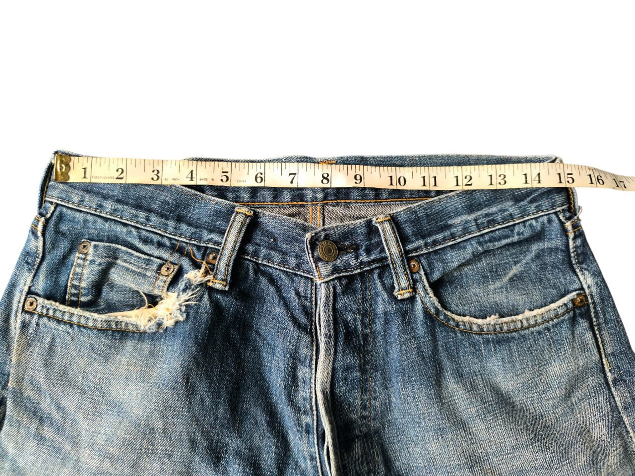 Studio D'Artisan Studio D'Artisan Distressed Denim Size US 30 / EU 46 - 16 Thumbnail