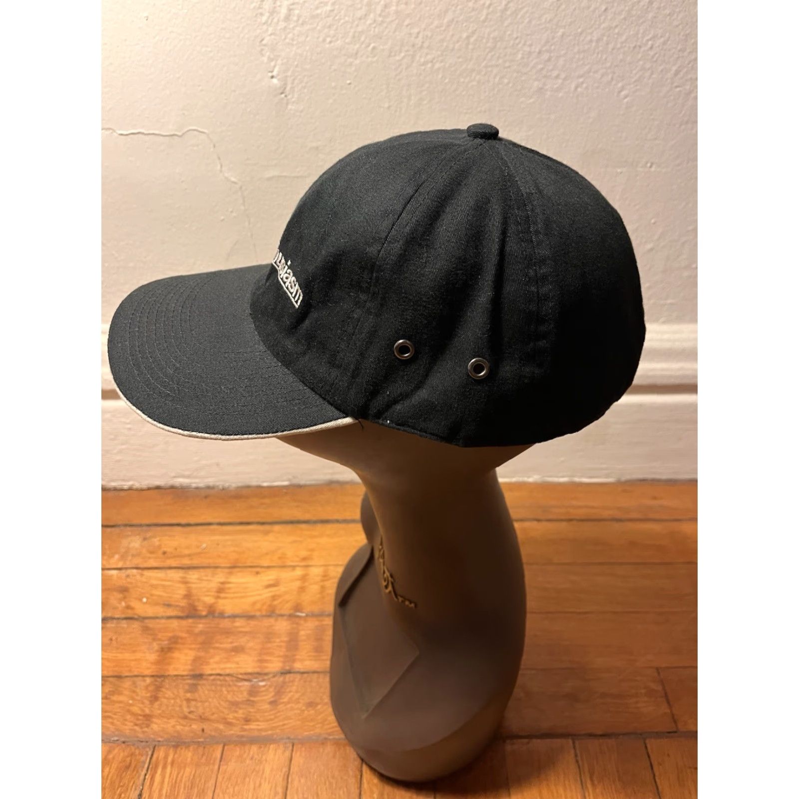 Vintage VINTAGE Curb Your Enthusiasm Larry David Official HBO Hat Black Baseball Cap Men One Size Cotton Brand KNP Size ONE SIZE - 4 Thumbnail