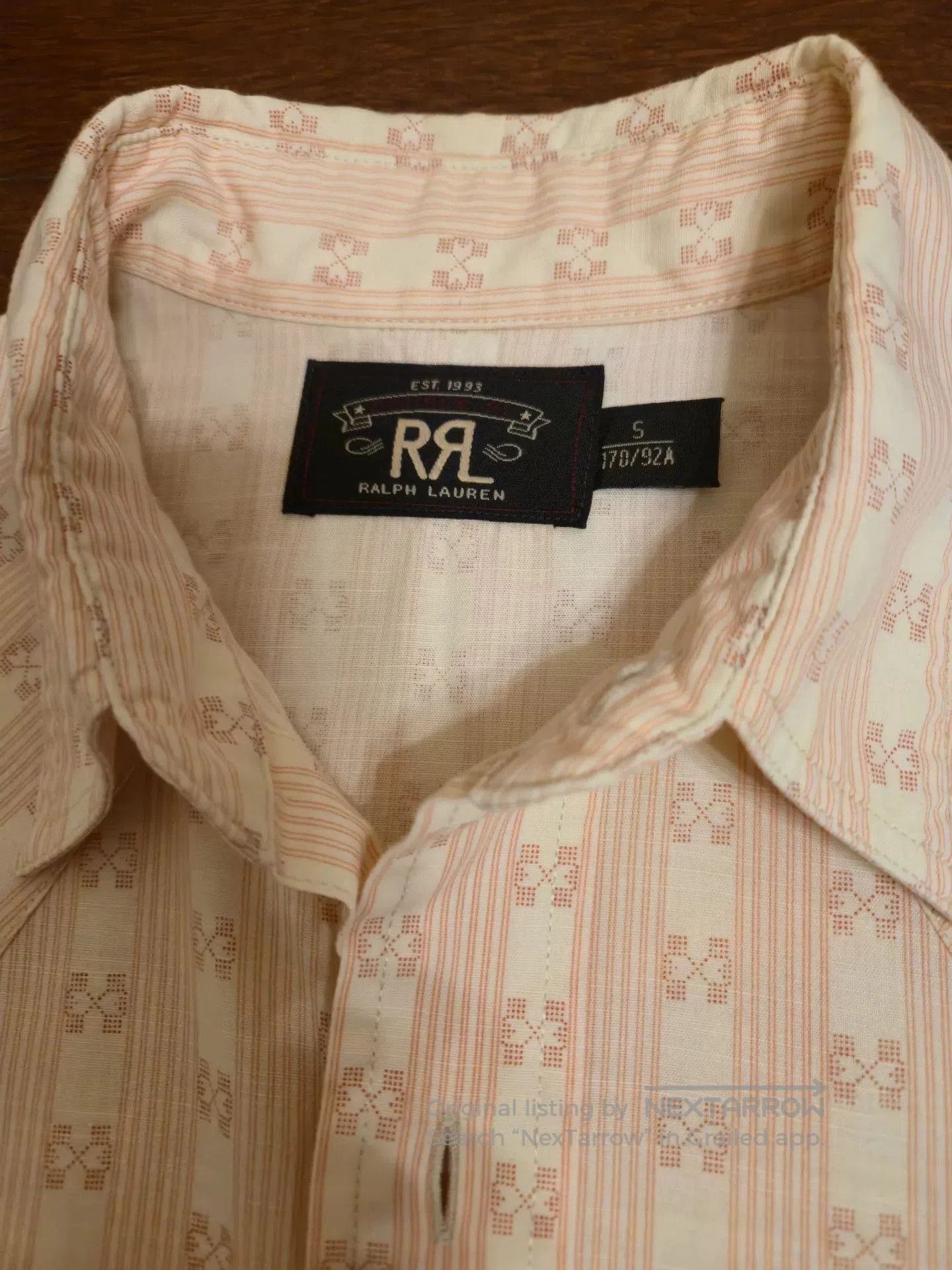 RRL Ralph Lauren RRL Jacquard Western Shirt. Size US S / EU 44-46 / 1 - 2 Thumbnail