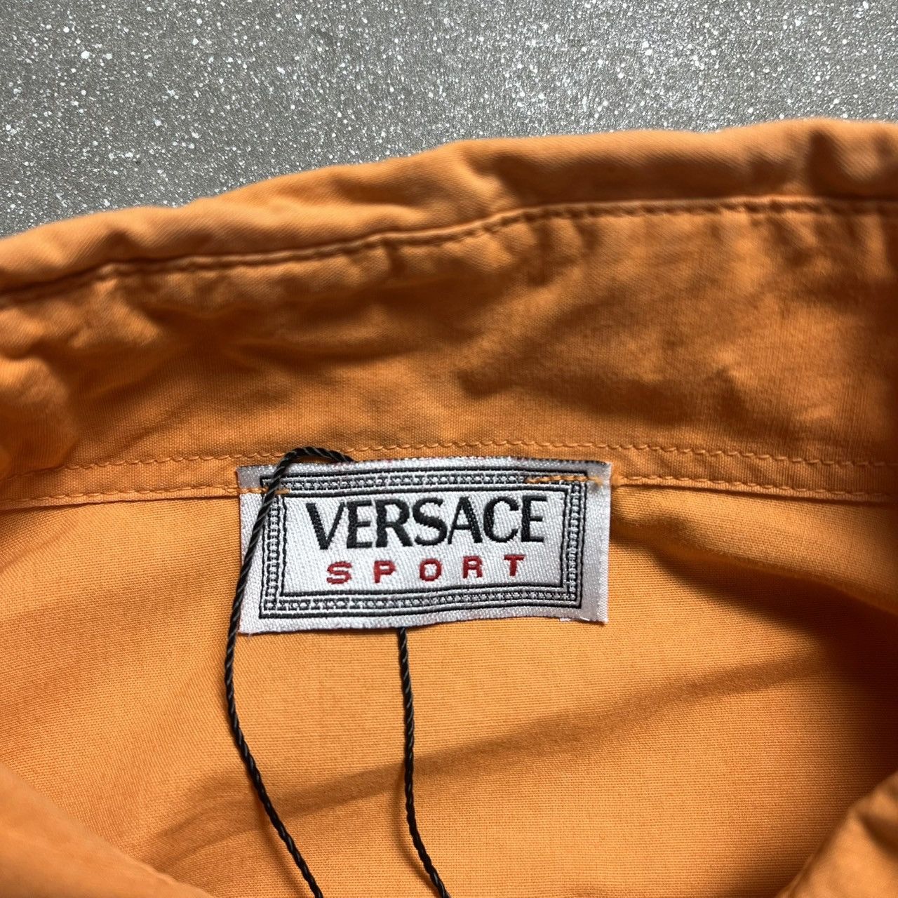 Versace × Versace Jeans Couture × Versus Versace Sport Orange Shirt Size US M / EU 48-50 / 2 - 2 Thumbnail