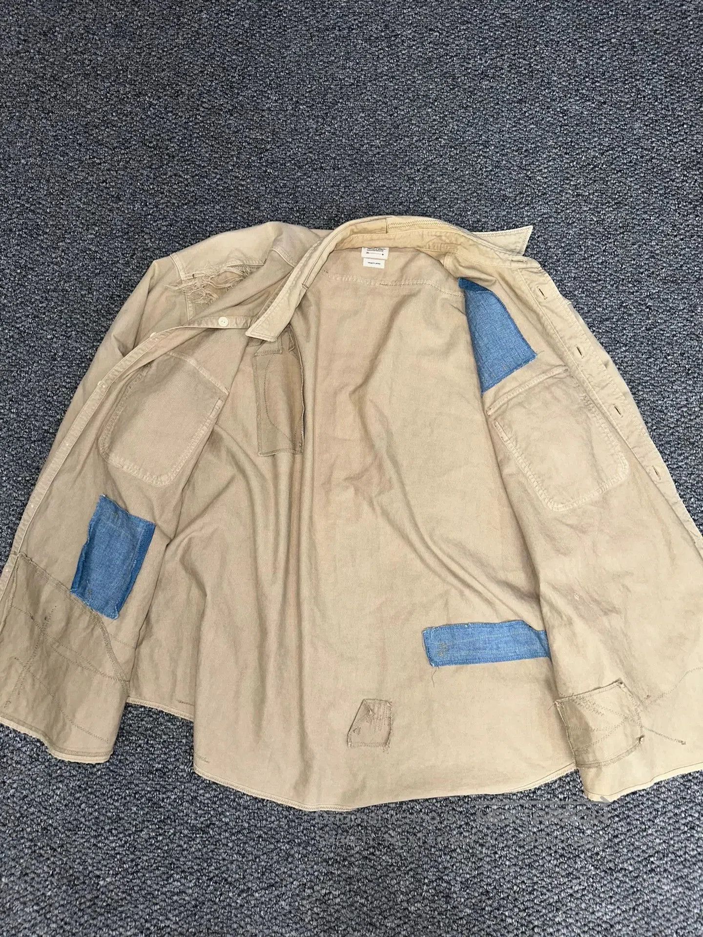 Visvim visvim grand crash soft oversized shirt. Size US M / EU 48-50 / 2 - 3 Thumbnail
