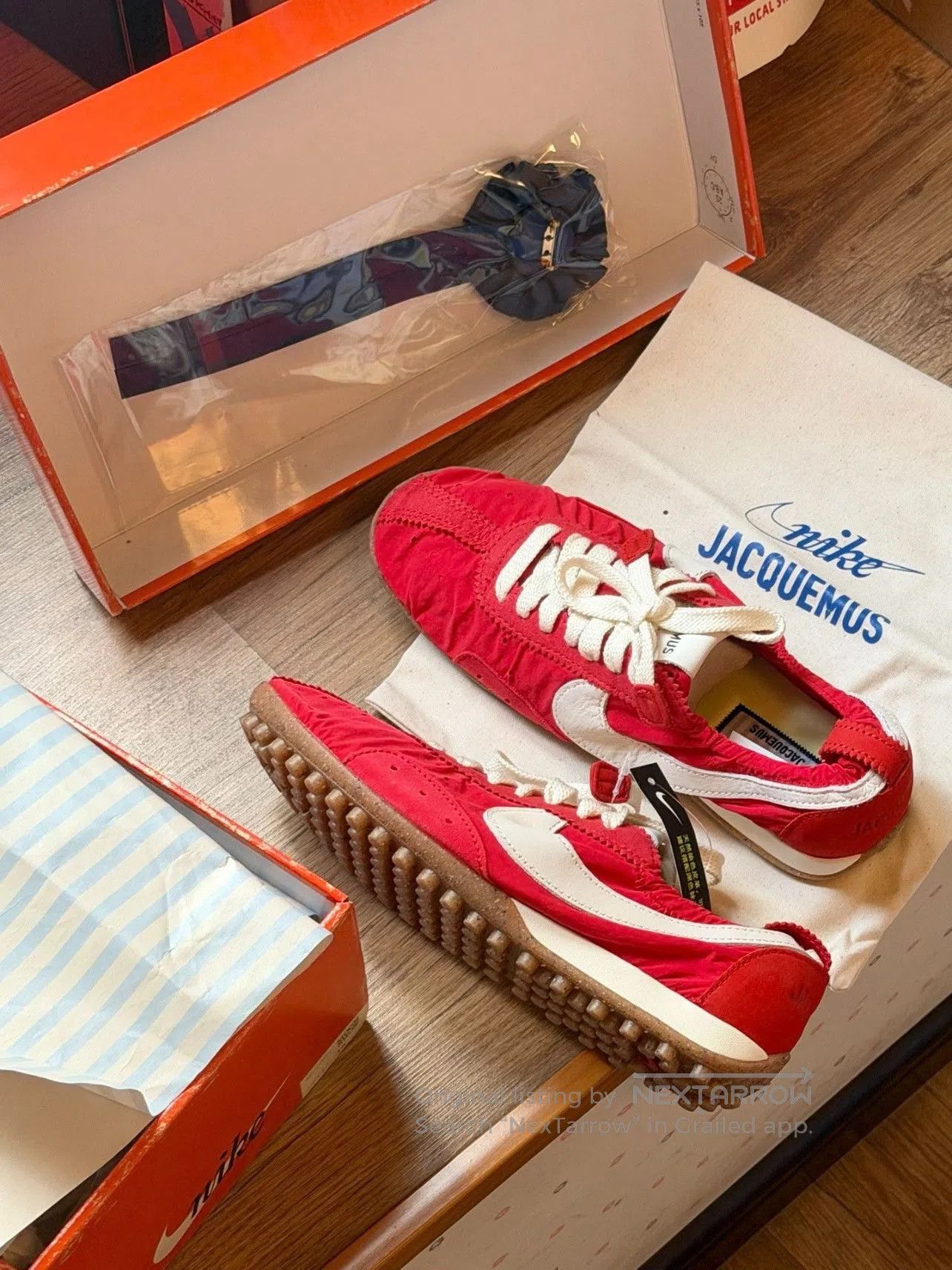 Jacquemus Nike Moon Shoe x Jacquemus Women's Red. Size US 5 / IT 35 - 1 Thumbnail