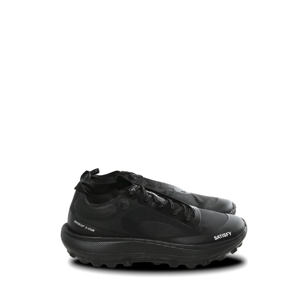 Satisfy Satisfy BLACK Trainers - Low-Tops Size US 12 / EU 45 - 1 Thumbnail